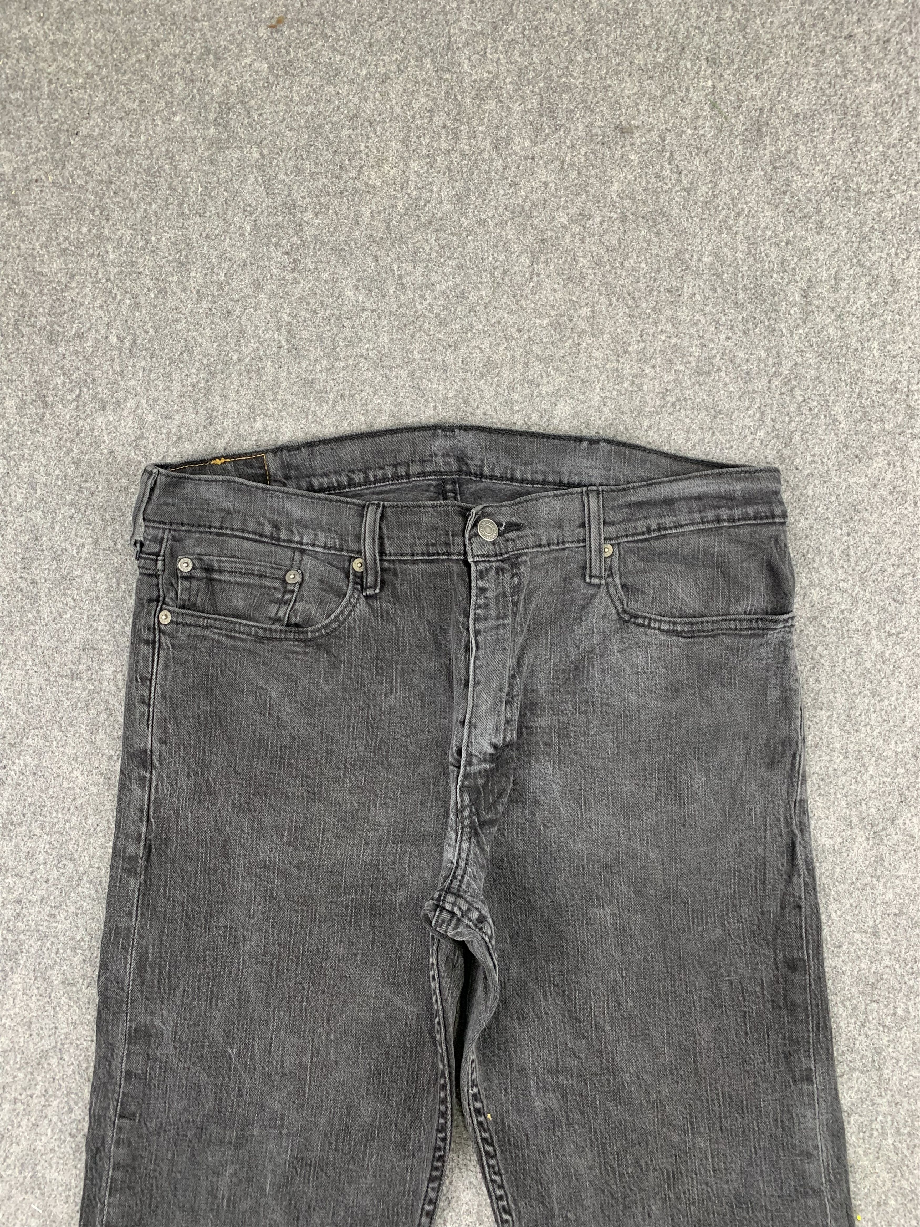 Levi's Vintage Levis 514 Faded Black Jeans DP1862 Size US 38 / EU 54 - 2 Thumbnail