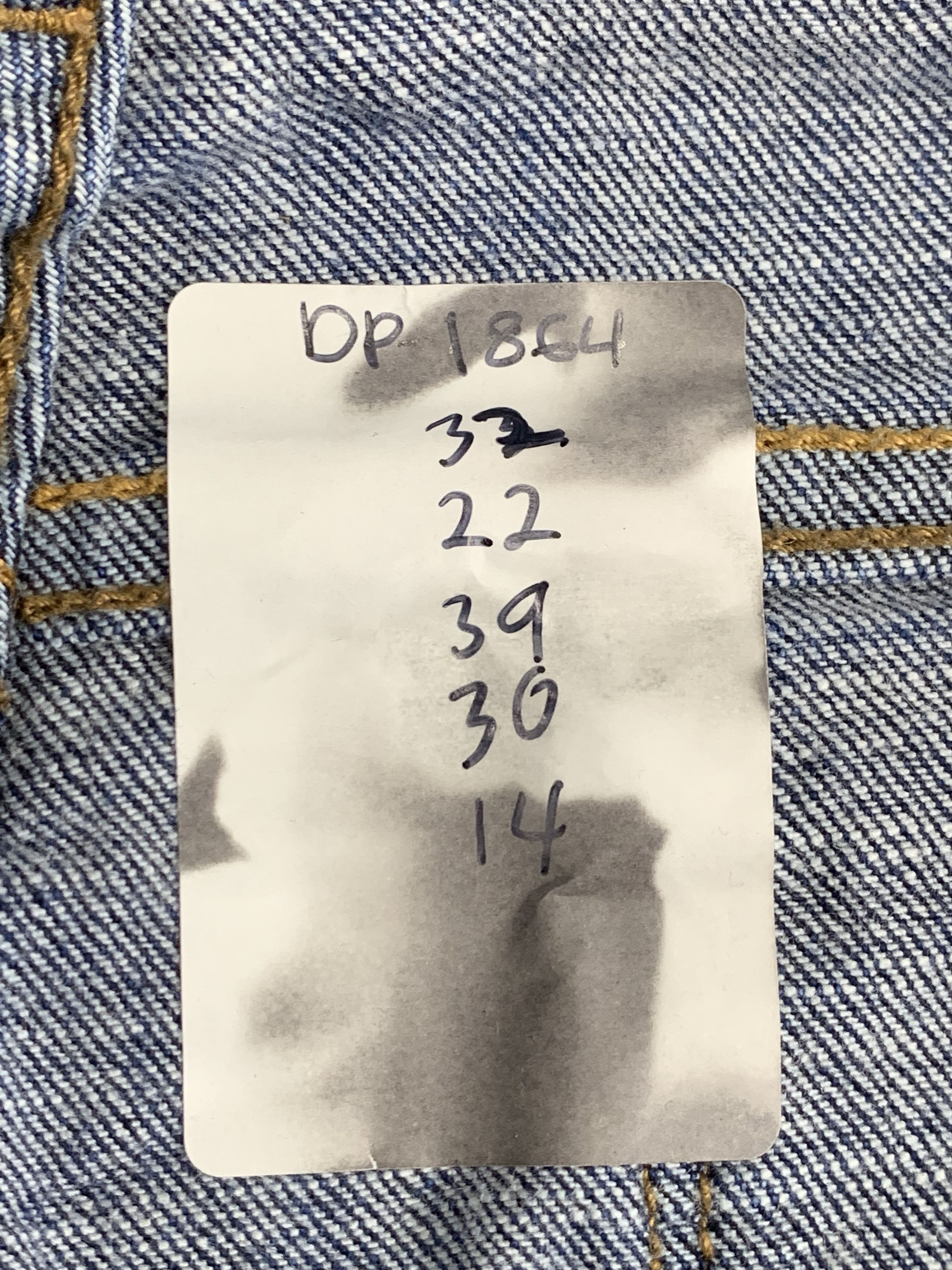 Levi's Vintage Levis Blue Denim Jeans DP1864 Size US 32 / EU 48 - 13 Thumbnail