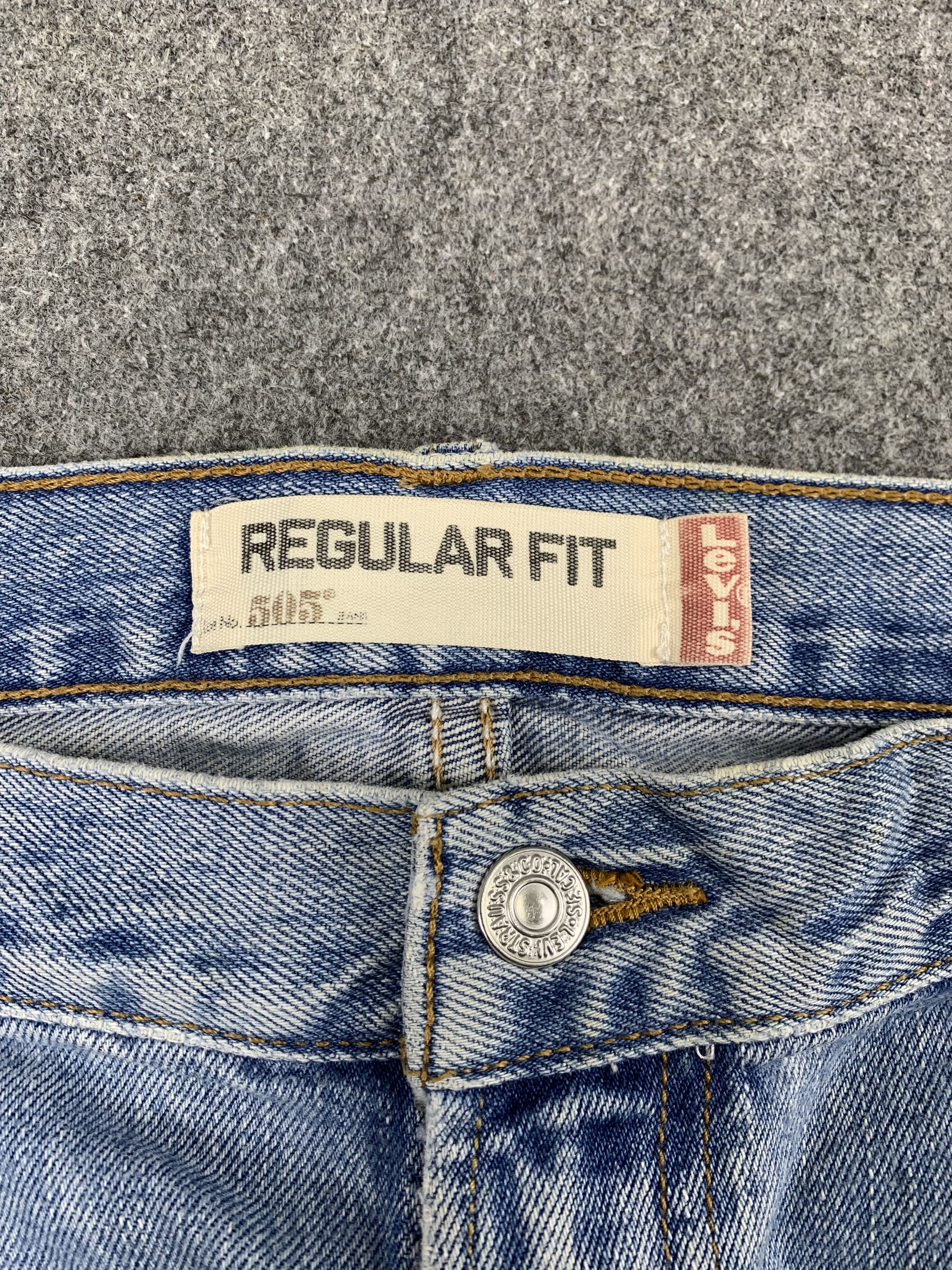 Levi's Vintage Levis 505 Light Wash Jeans DP1867 Size US 38 / EU 54 - 8 Thumbnail