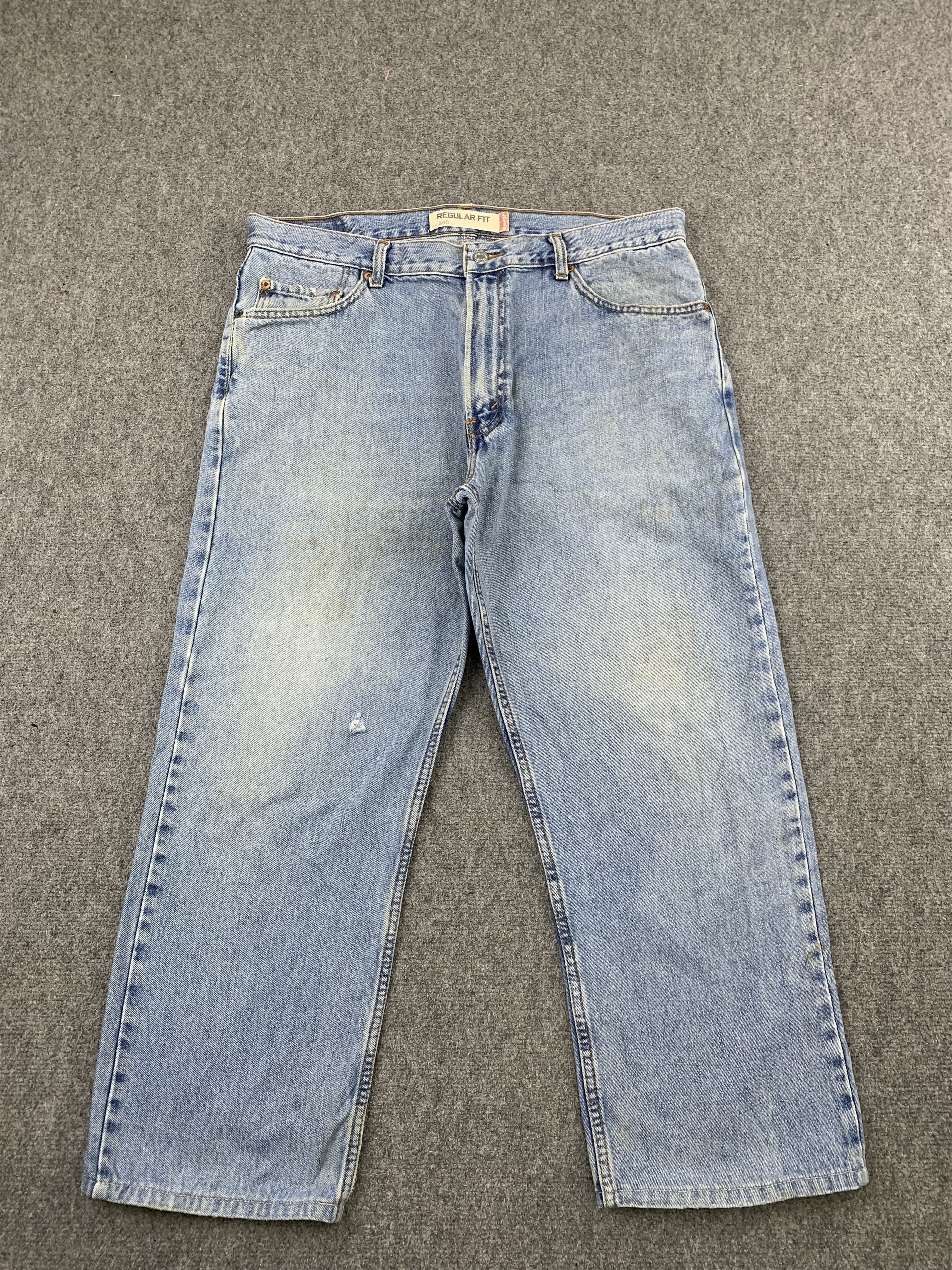 Levi's Vintage Levis 505 Light Wash Jeans DP1867 Size US 38 / EU 54 - 1 Thumbnail