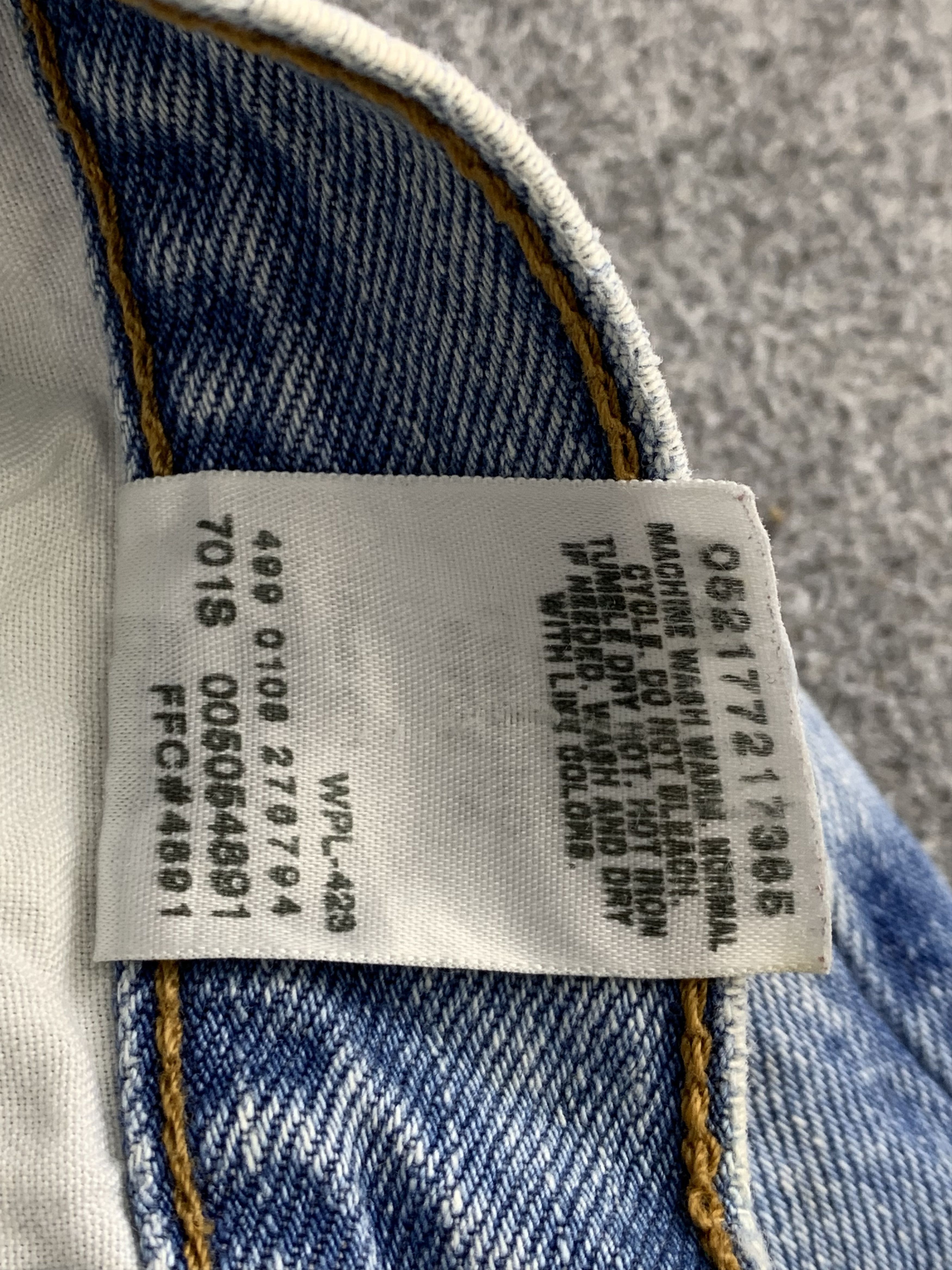 Levi's Vintage Levis 505 Light Wash Jeans DP1867 Size US 38 / EU 54 - 7 Thumbnail