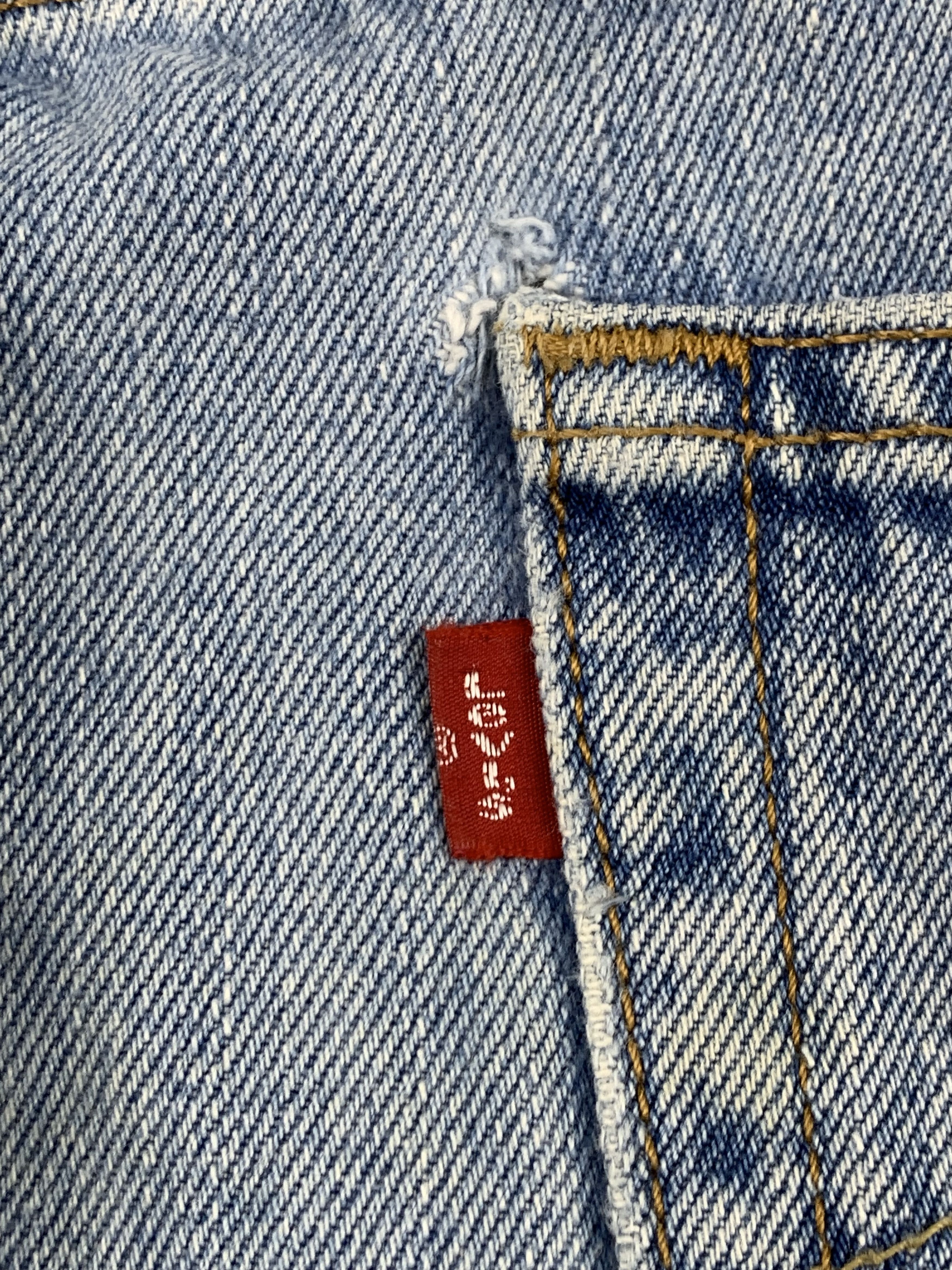 Levi's Vintage Levis 505 Light Wash Jeans DP1867 Size US 38 / EU 54 - 5 Thumbnail