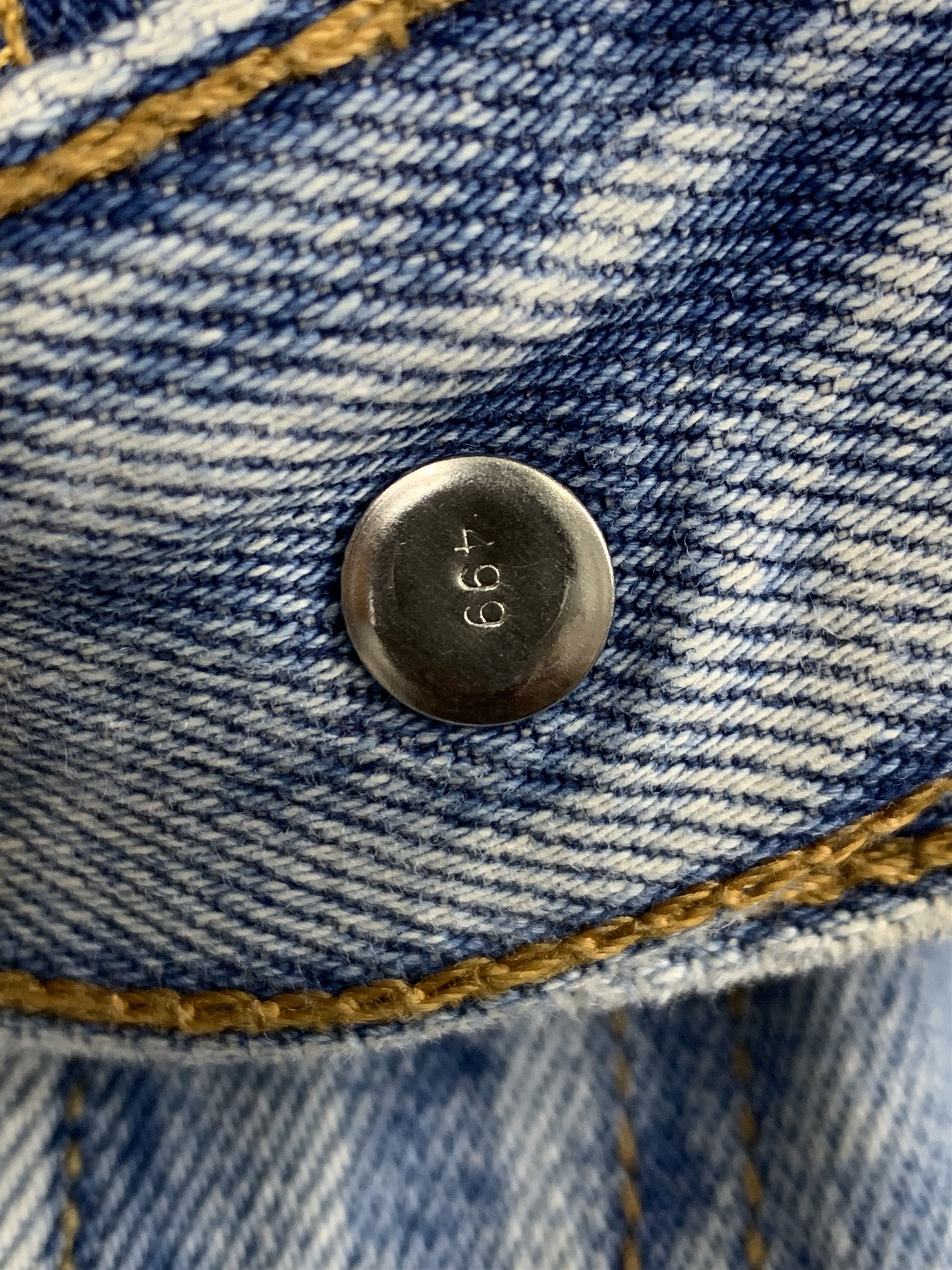 Levi's Vintage Levis 505 Light Wash Jeans DP1867 Size US 38 / EU 54 - 11 Thumbnail