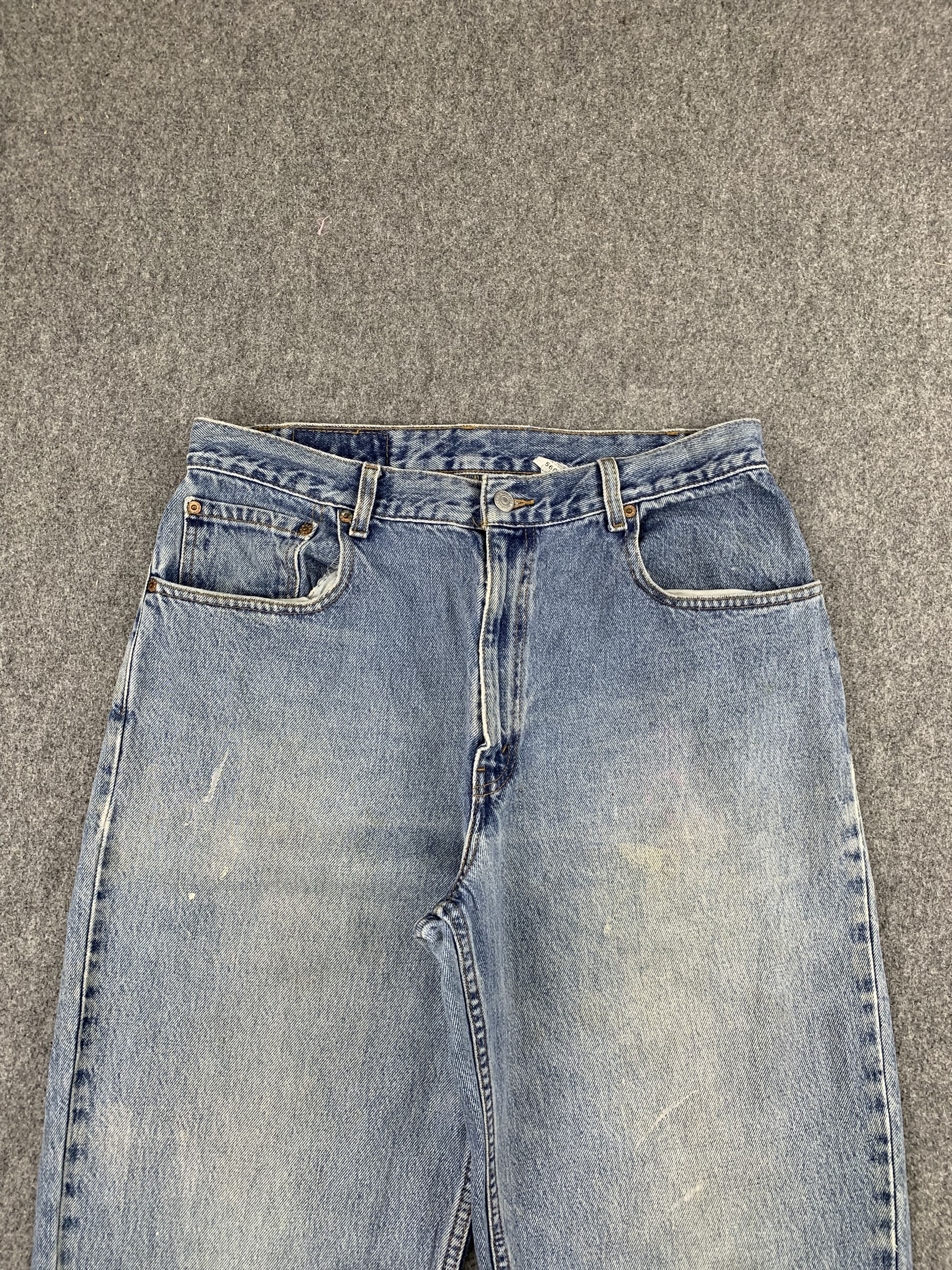 Levi's Vintage 90s Levis 560 Light Wash Jeans DP1868 Size US 34 / EU 50 - 2 Thumbnail
