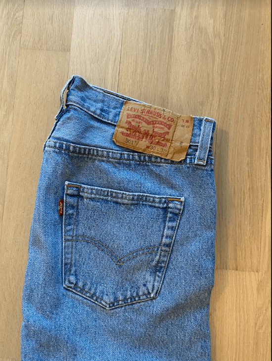 Levi's Levi’s 501 Jeans Denim Light Stonewash Blue 30x30 Size US 30 / EU 46 - 4 Thumbnail