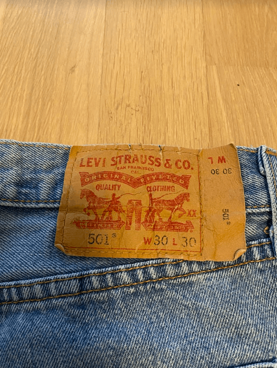 Levi's Levi’s 501 Jeans Denim Light Stonewash Blue 30x30 Size US 30 / EU 46 - 2 Thumbnail