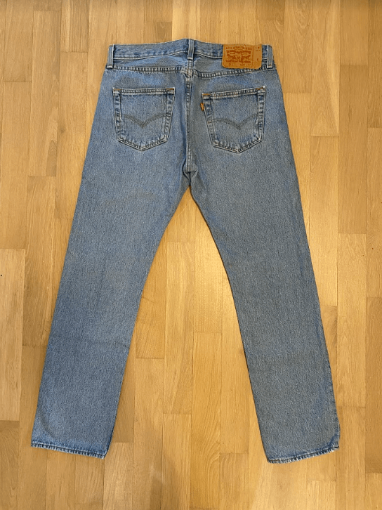 Levi's Levi’s 501 Jeans Denim Light Stonewash Blue 30x30 Size US 30 / EU 46 - 3 Thumbnail