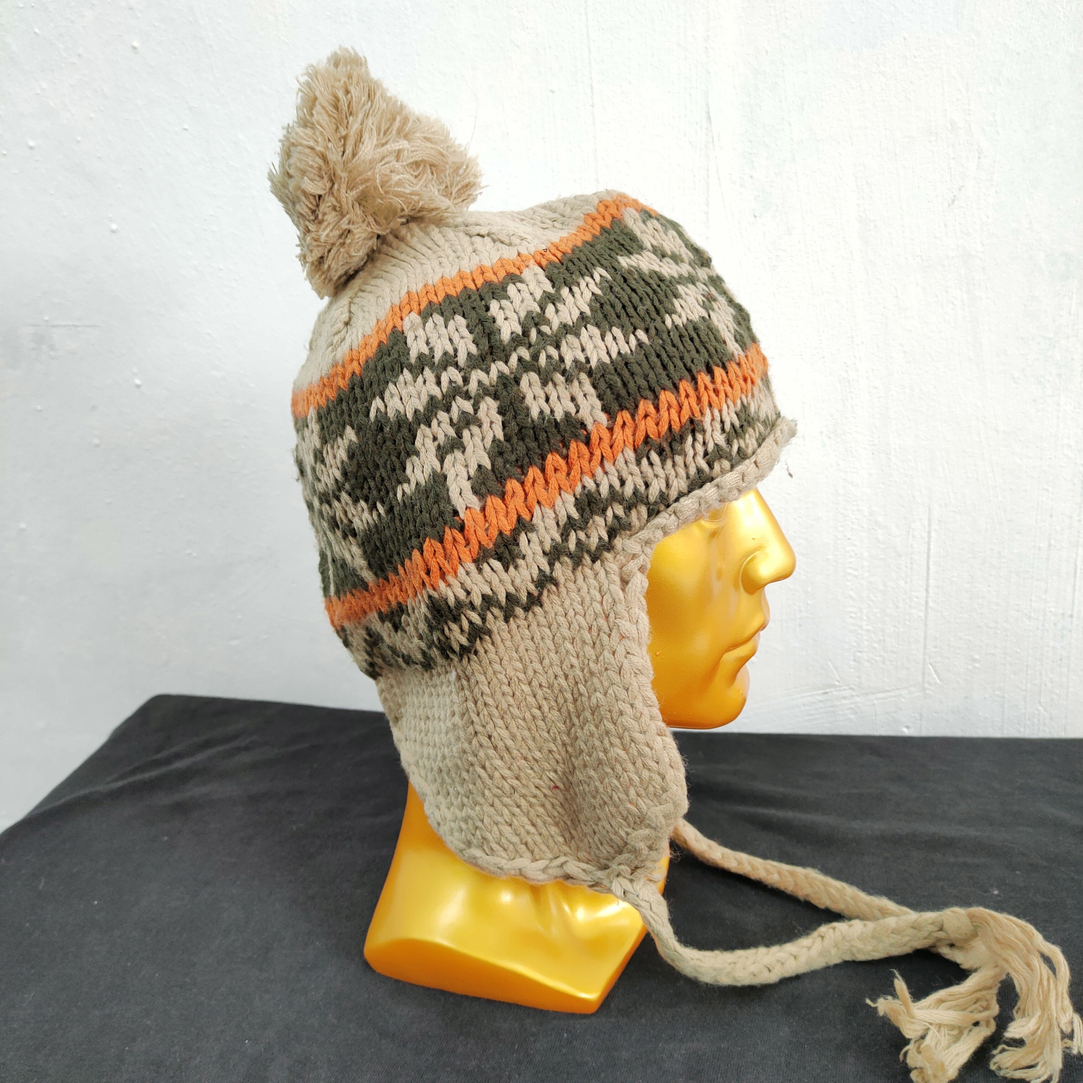 Japanese Brand 💥 BESTOFFER 💥 JAPANESE NAVAJO BEANIE HATS Size ONE SIZE - 3 Thumbnail