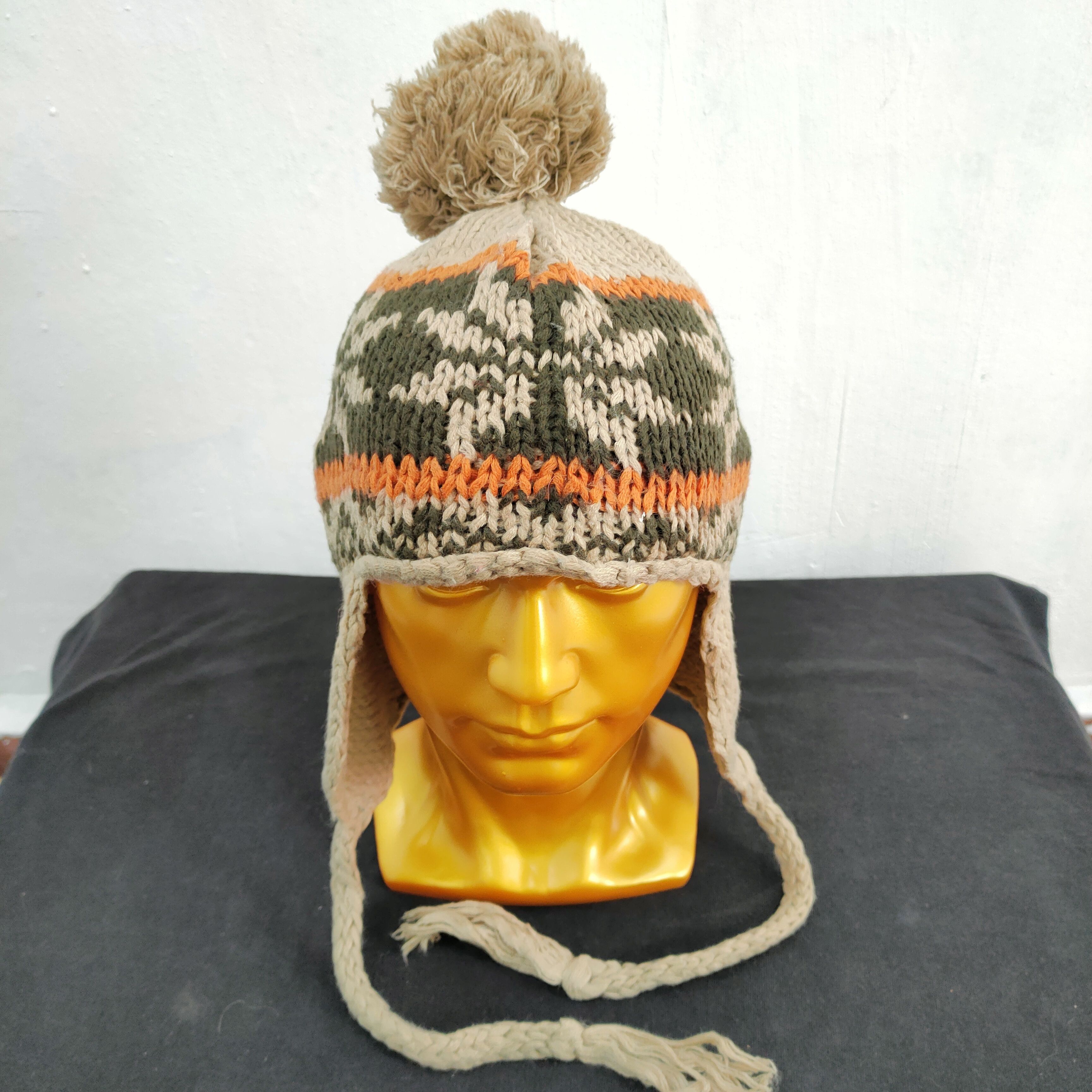 Japanese Brand 💥 BESTOFFER 💥 JAPANESE NAVAJO BEANIE HATS Size ONE SIZE - 1 Thumbnail
