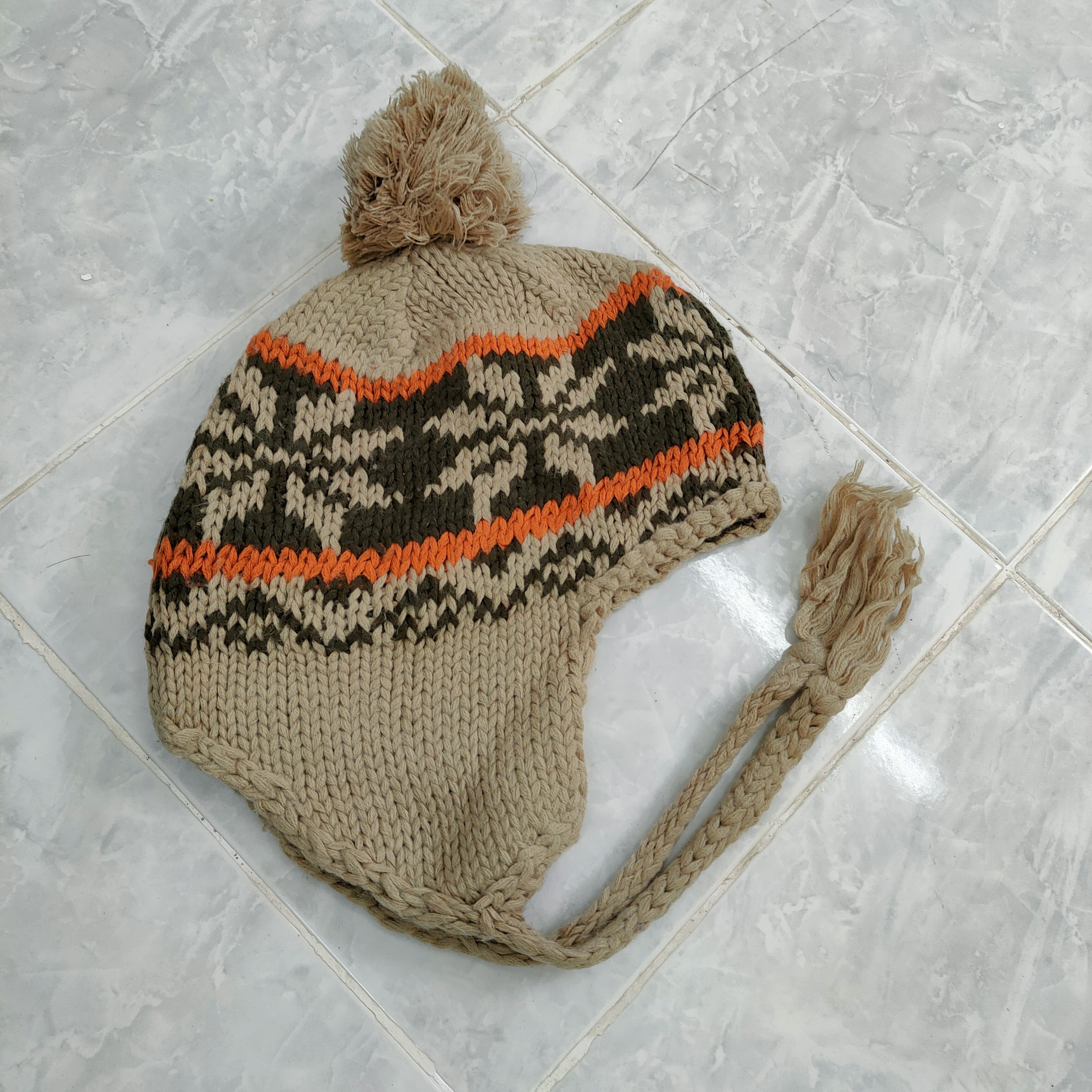 Japanese Brand 💥 BESTOFFER 💥 JAPANESE NAVAJO BEANIE HATS Size ONE SIZE - 4 Thumbnail