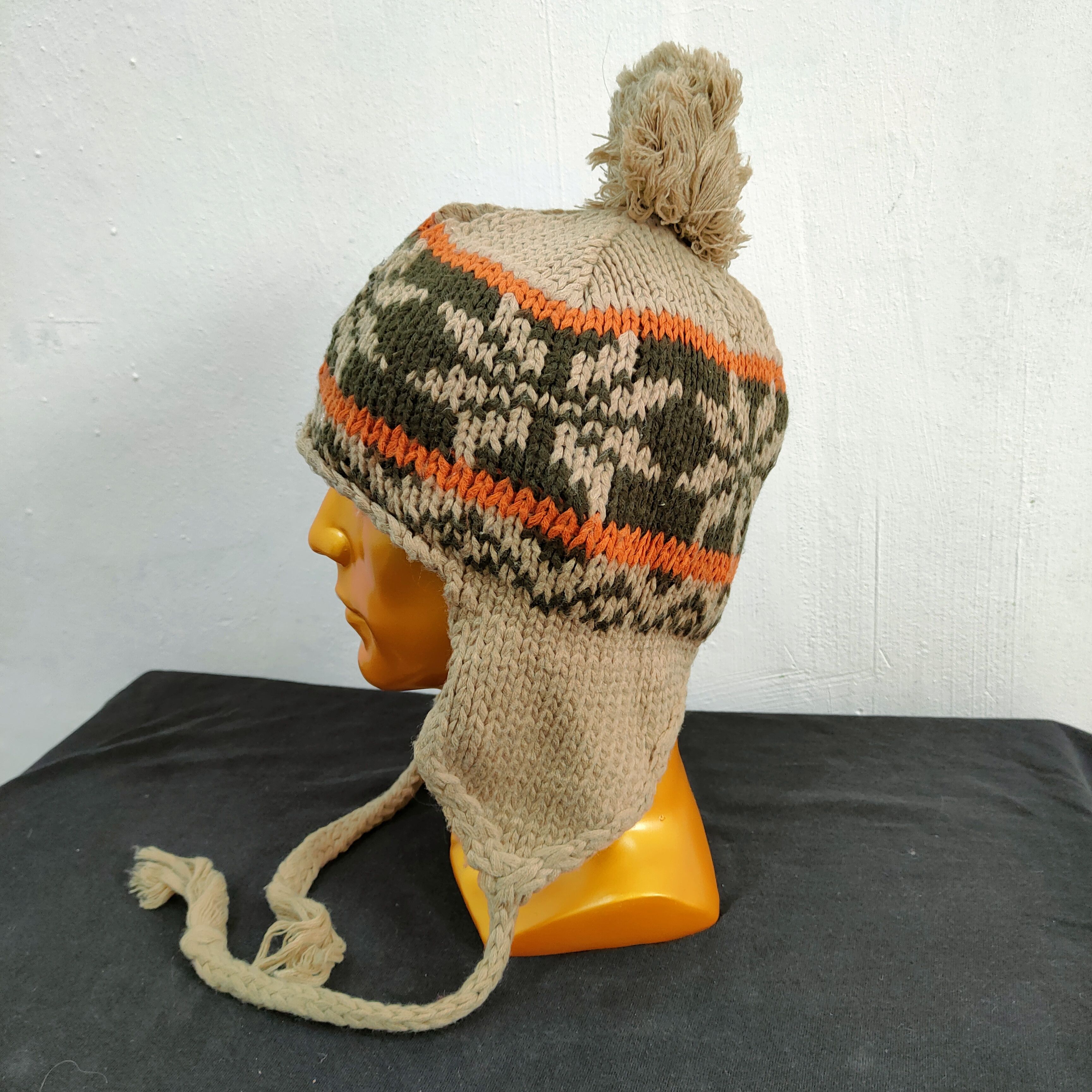 Japanese Brand 💥 BESTOFFER 💥 JAPANESE NAVAJO BEANIE HATS Size ONE SIZE - 2 Thumbnail