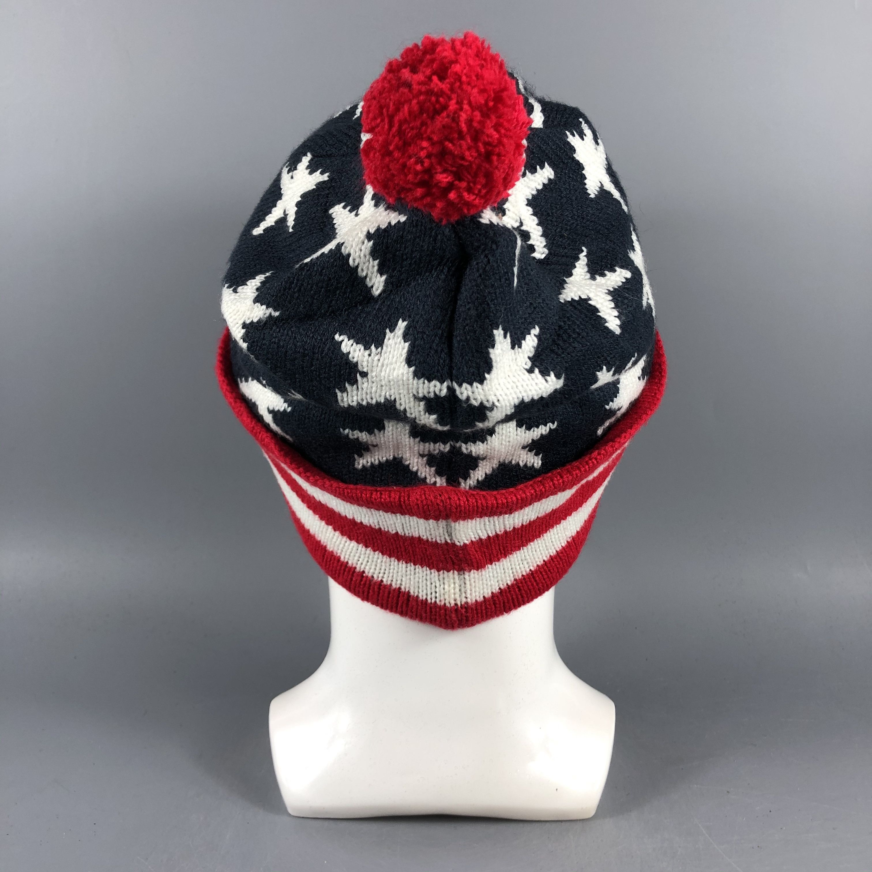 Stussy × Vintage Stussy America Beanie Snow Hat Snow Cap -B1944 Size ONE SIZE - 3 Thumbnail