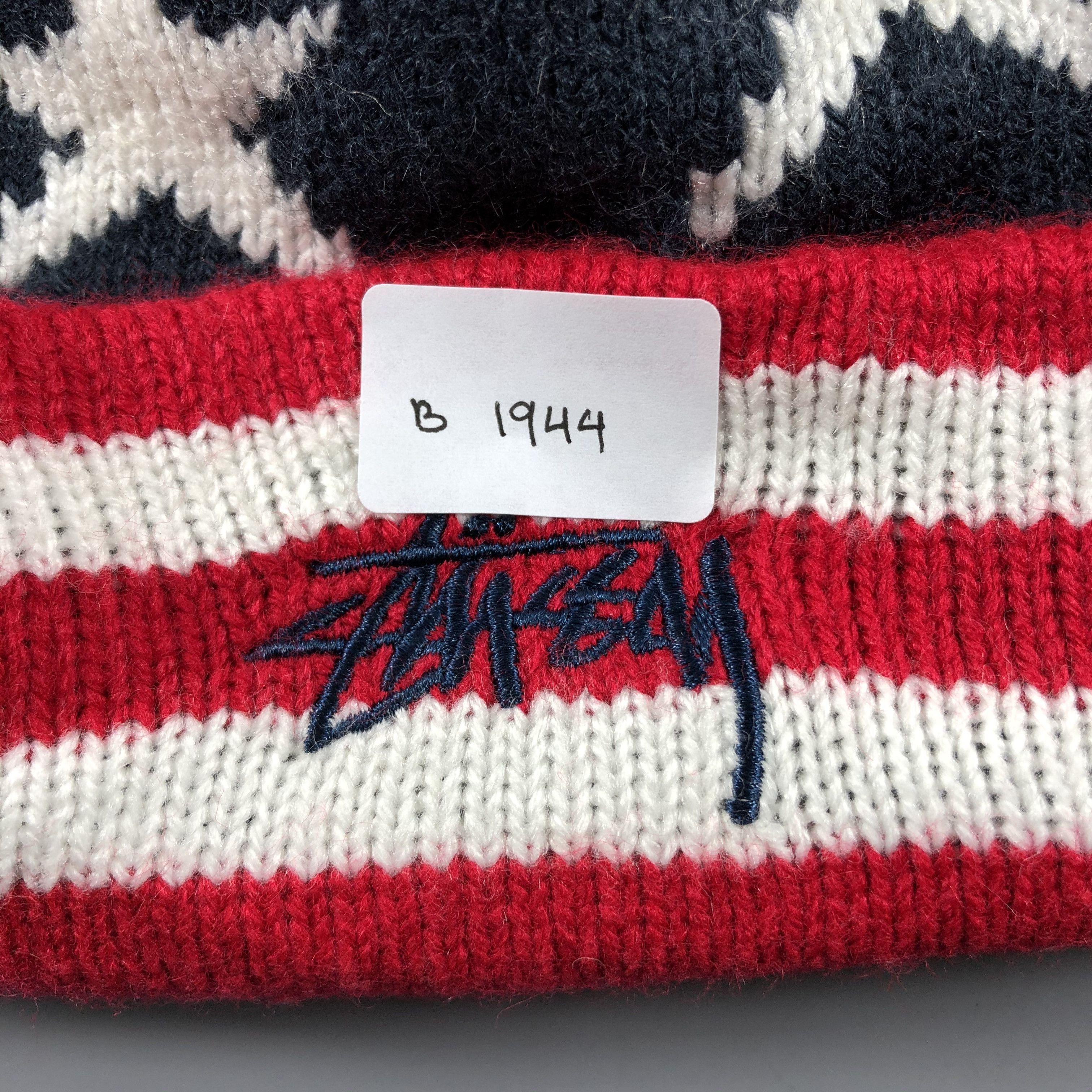 Stussy × Vintage Stussy America Beanie Snow Hat Snow Cap -B1944 Size ONE SIZE - 7 Thumbnail