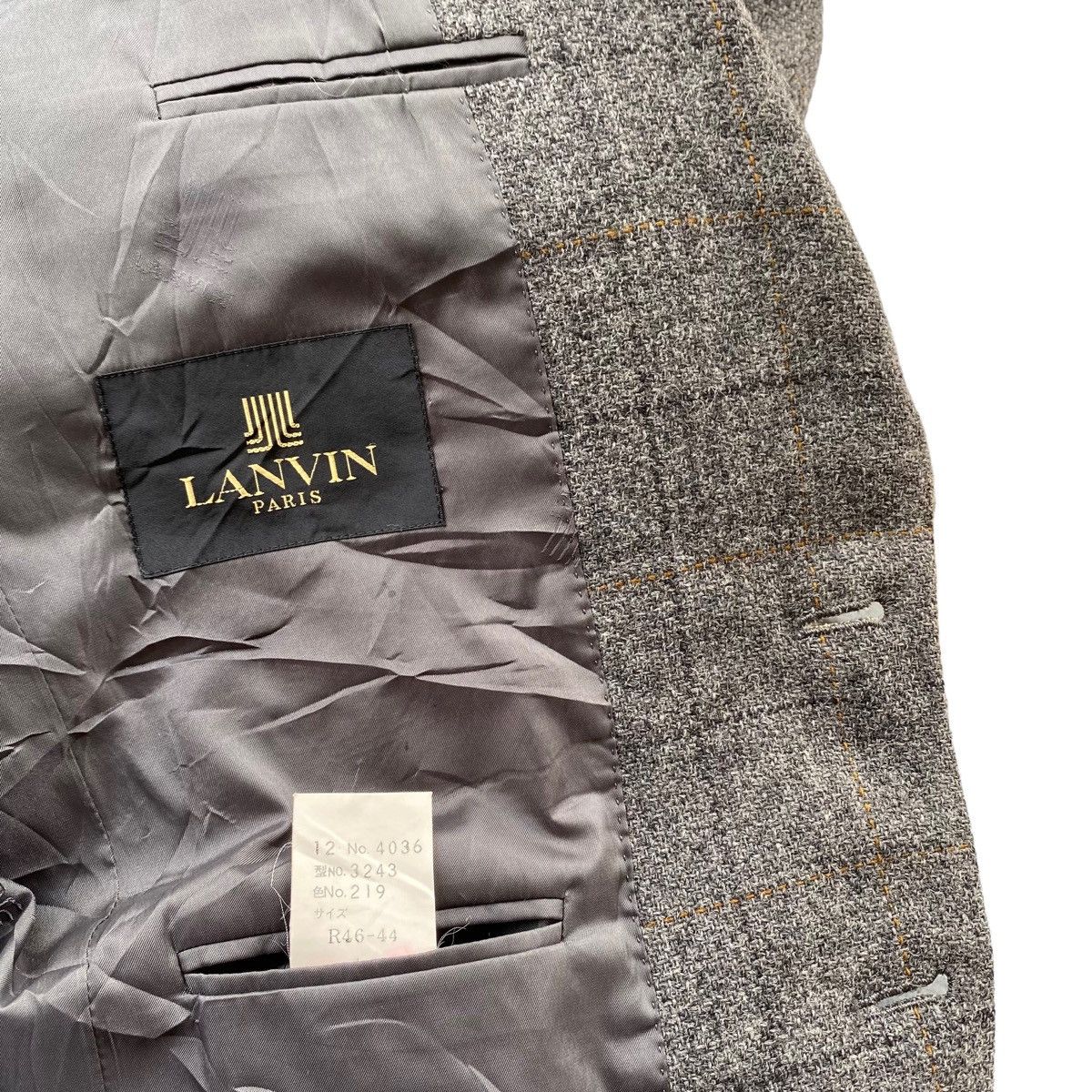 Lanvin Vintage Wool Blazer Size 42S - 5 Thumbnail
