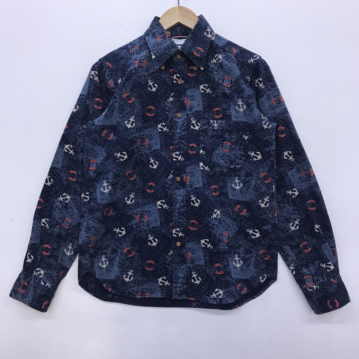 Beams Plus Beams button ups allover print shirt Size US M / EU 48-50 / 2 - 2 Thumbnail