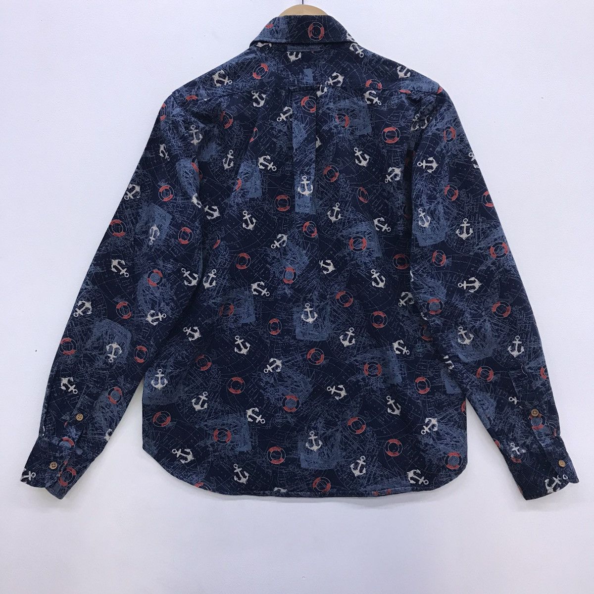 Beams Plus Beams button ups allover print shirt Size US M / EU 48-50 / 2 - 12 Thumbnail