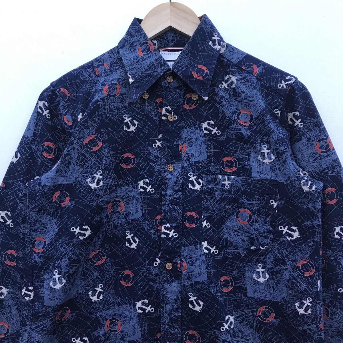 Beams Plus Beams button ups allover print shirt Size US M / EU 48-50 / 2 - 3 Thumbnail