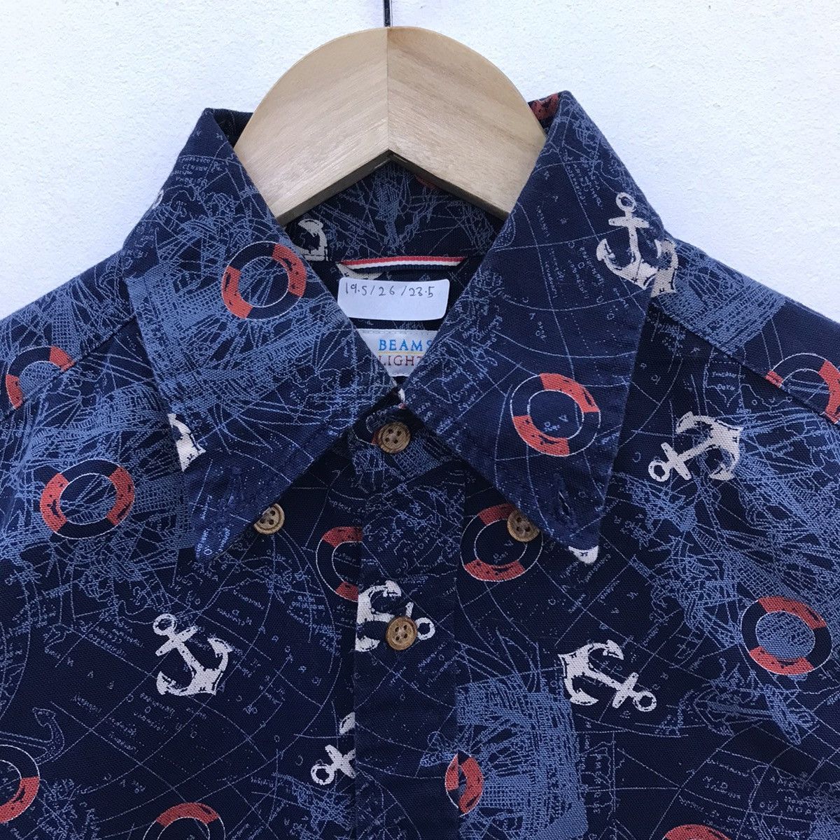 Beams Plus Beams button ups allover print shirt Size US M / EU 48-50 / 2 - 5 Thumbnail