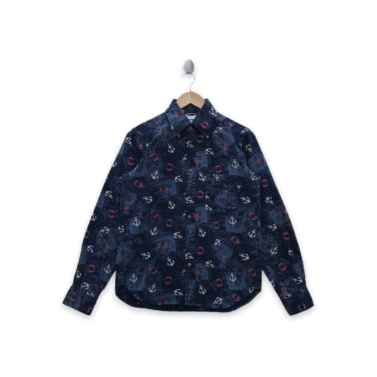 Beams Plus Beams button ups allover print shirt Size US M / EU 48-50 / 2 - 1 Thumbnail