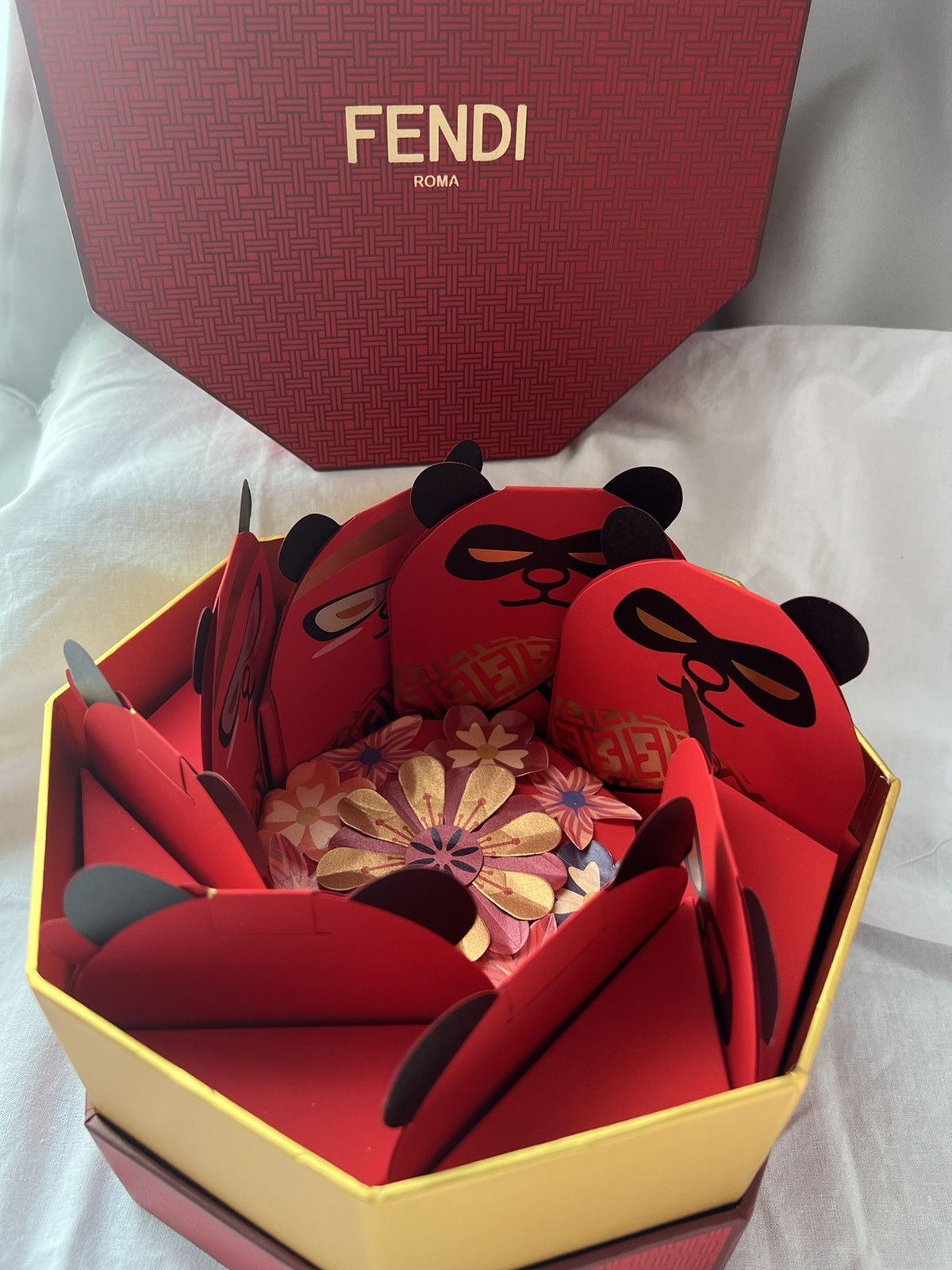 Fendi Fendi Panda VIP Red Packets boxset lavender Sachet Size ONE SIZE - 10 Thumbnail
