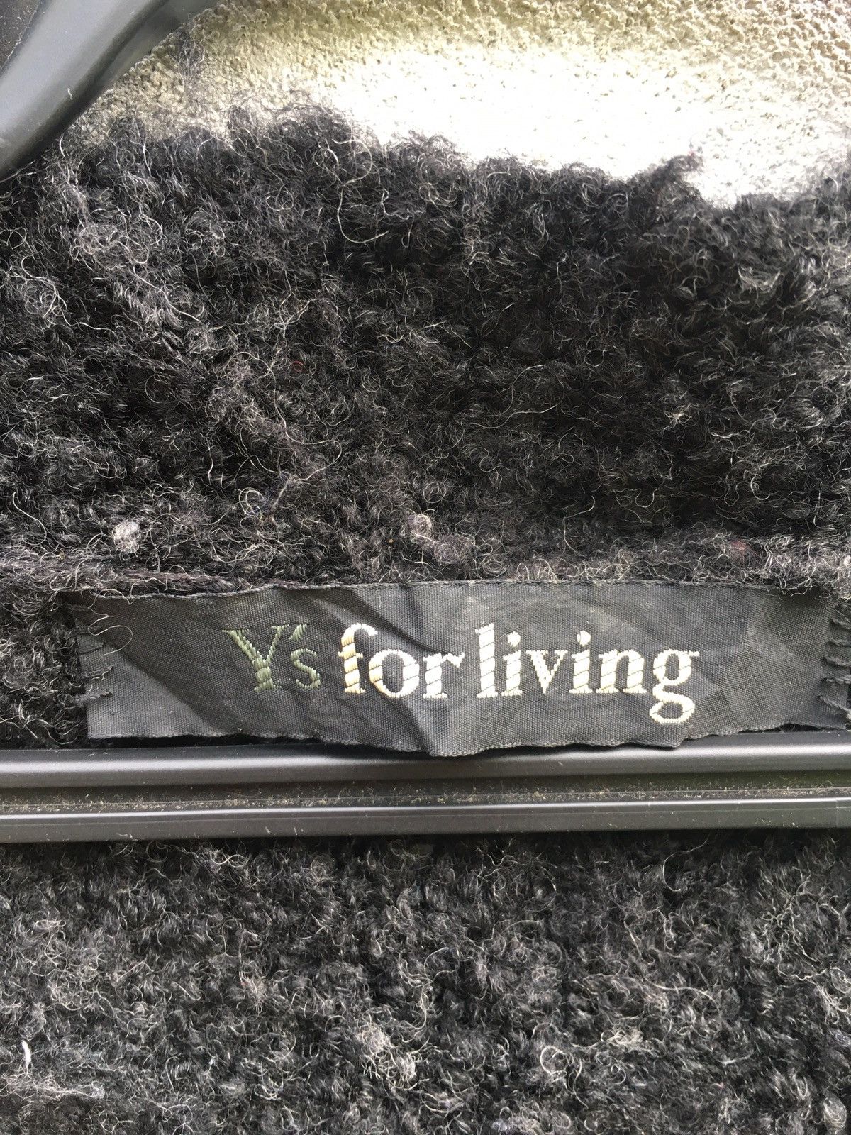 Y's × Yohji Yamamoto Yohji Yamamoto Y’S For Living Women Fleece Sweatshirt Size ONE SIZE - 6 Thumbnail