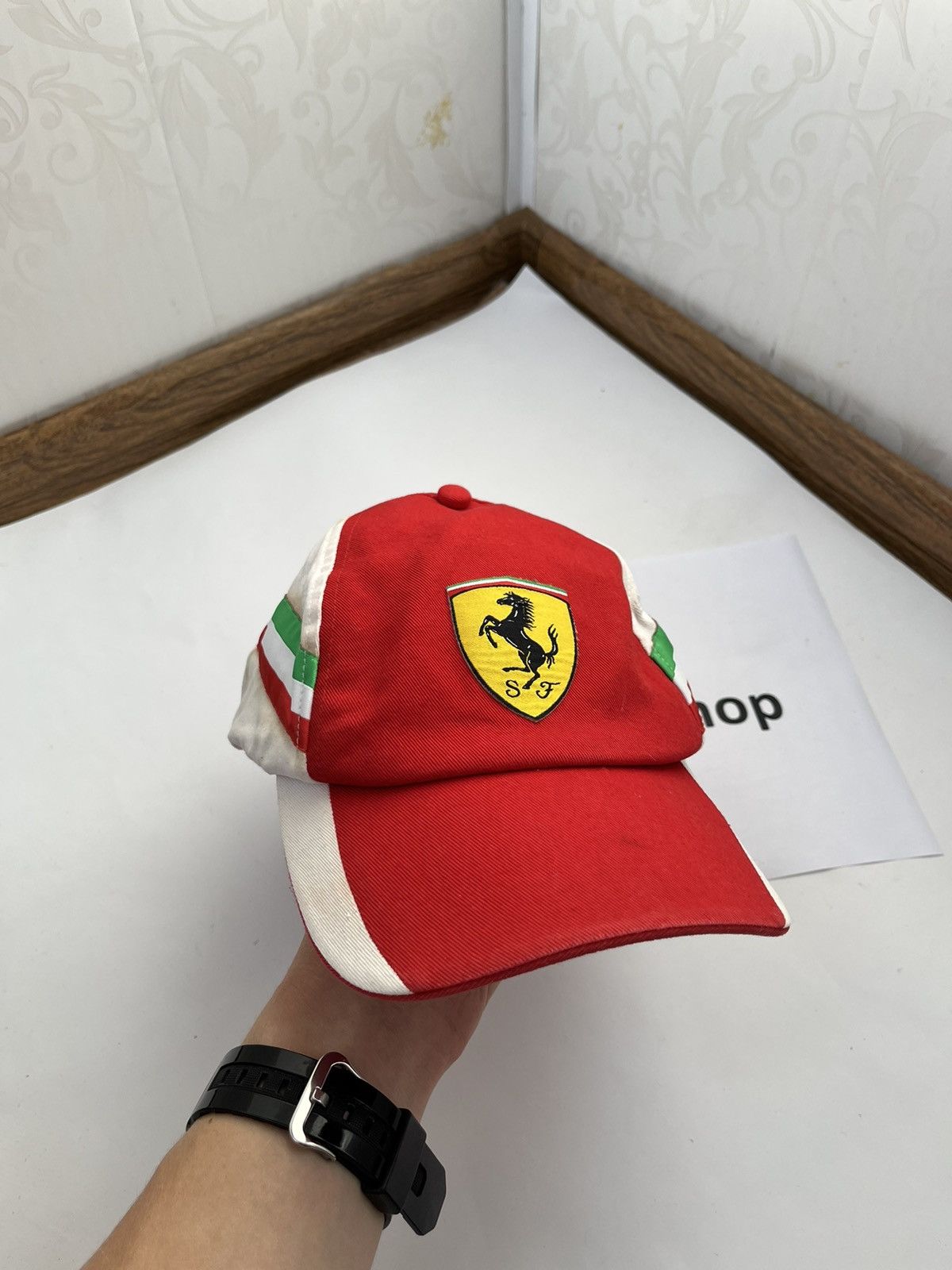 Ferrari Puma Ferrari streetwear vintage cap Y2K Size ONE SIZE - 1 Thumbnail
