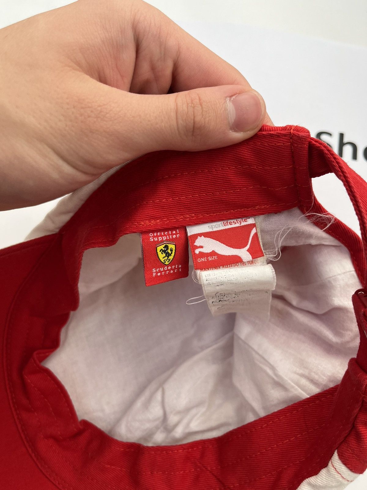 Ferrari Puma Ferrari streetwear vintage cap Y2K Size ONE SIZE - 11 Thumbnail