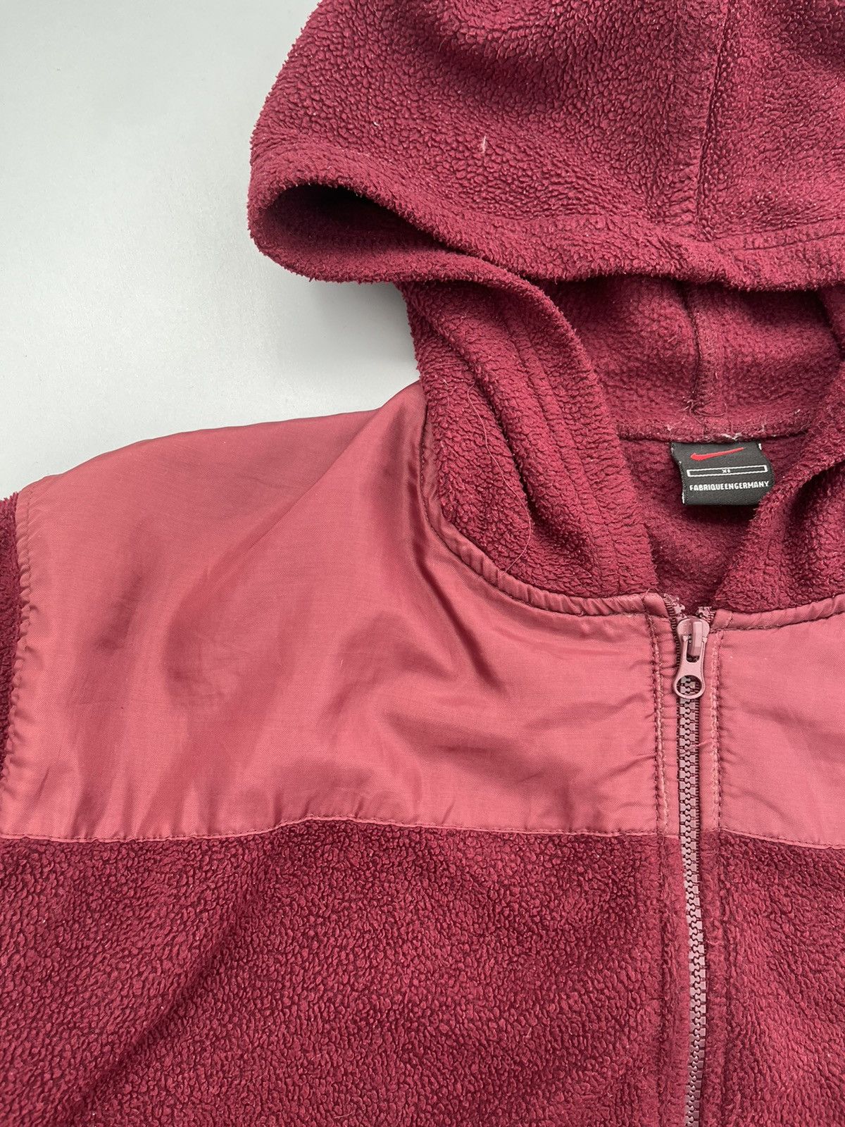 Nike × Vintage Vintage Nike Fleece Hoodie Size XL Size US L / EU 52-54 / 3 - 8 Thumbnail