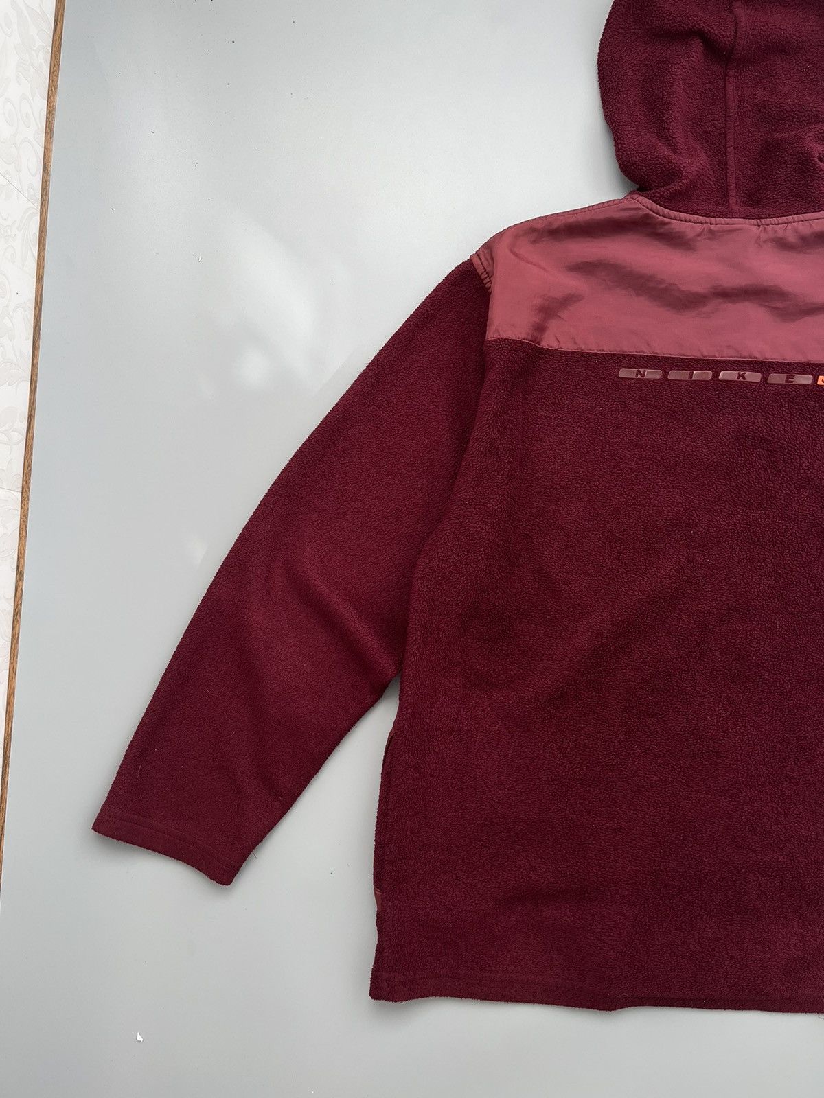 Nike × Vintage Vintage Nike Fleece Hoodie Size XL Size US L / EU 52-54 / 3 - 14 Thumbnail