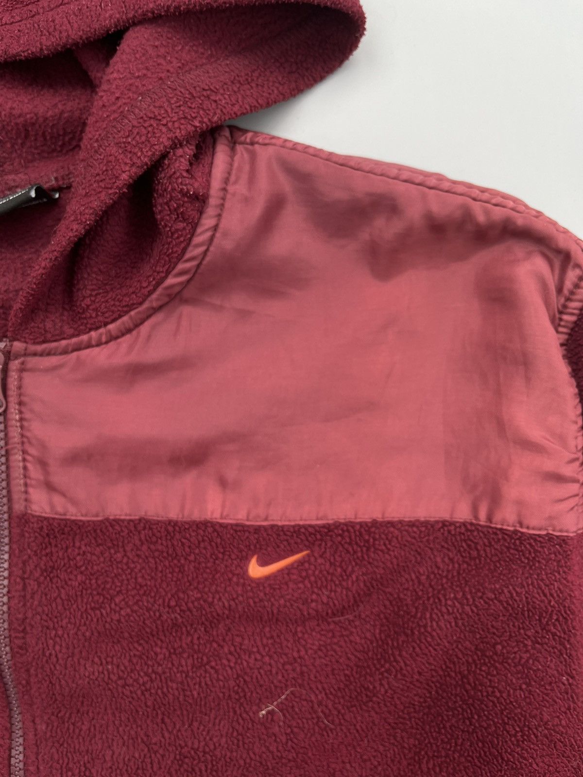 Nike × Vintage Vintage Nike Fleece Hoodie Size XL Size US L / EU 52-54 / 3 - 5 Thumbnail