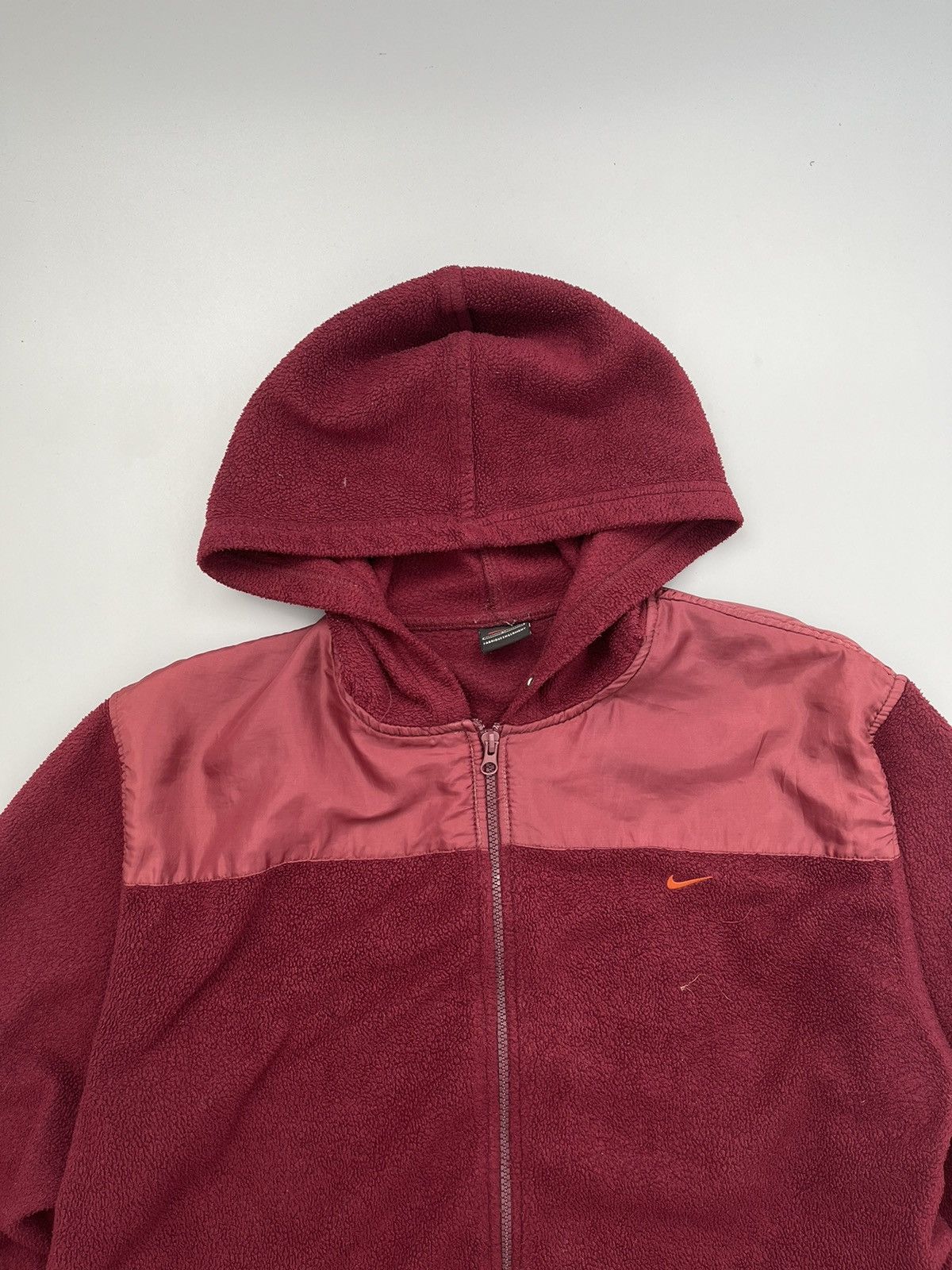 Nike × Vintage Vintage Nike Fleece Hoodie Size XL Size US L / EU 52-54 / 3 - 4 Thumbnail
