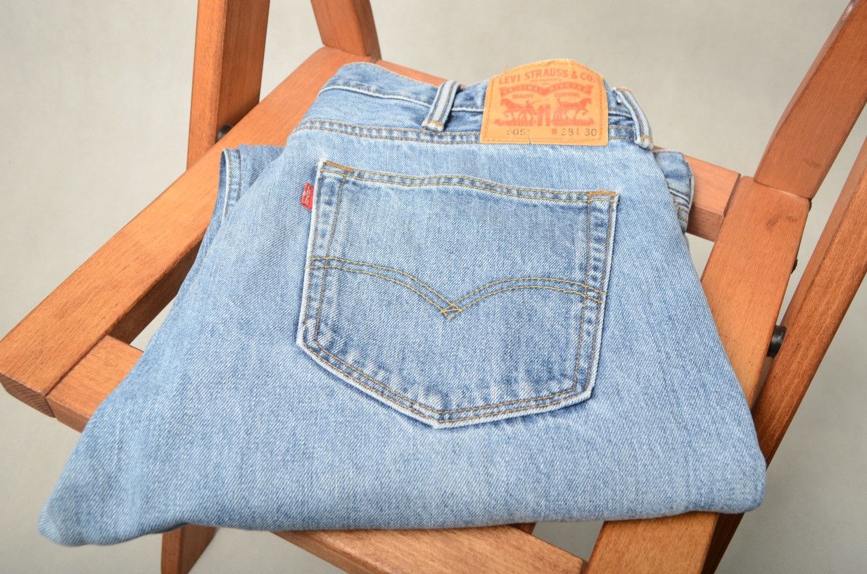 Levi's × Vintage Levis 505 denim jeans size 38 Size US 38 / EU 54 - 1 Thumbnail