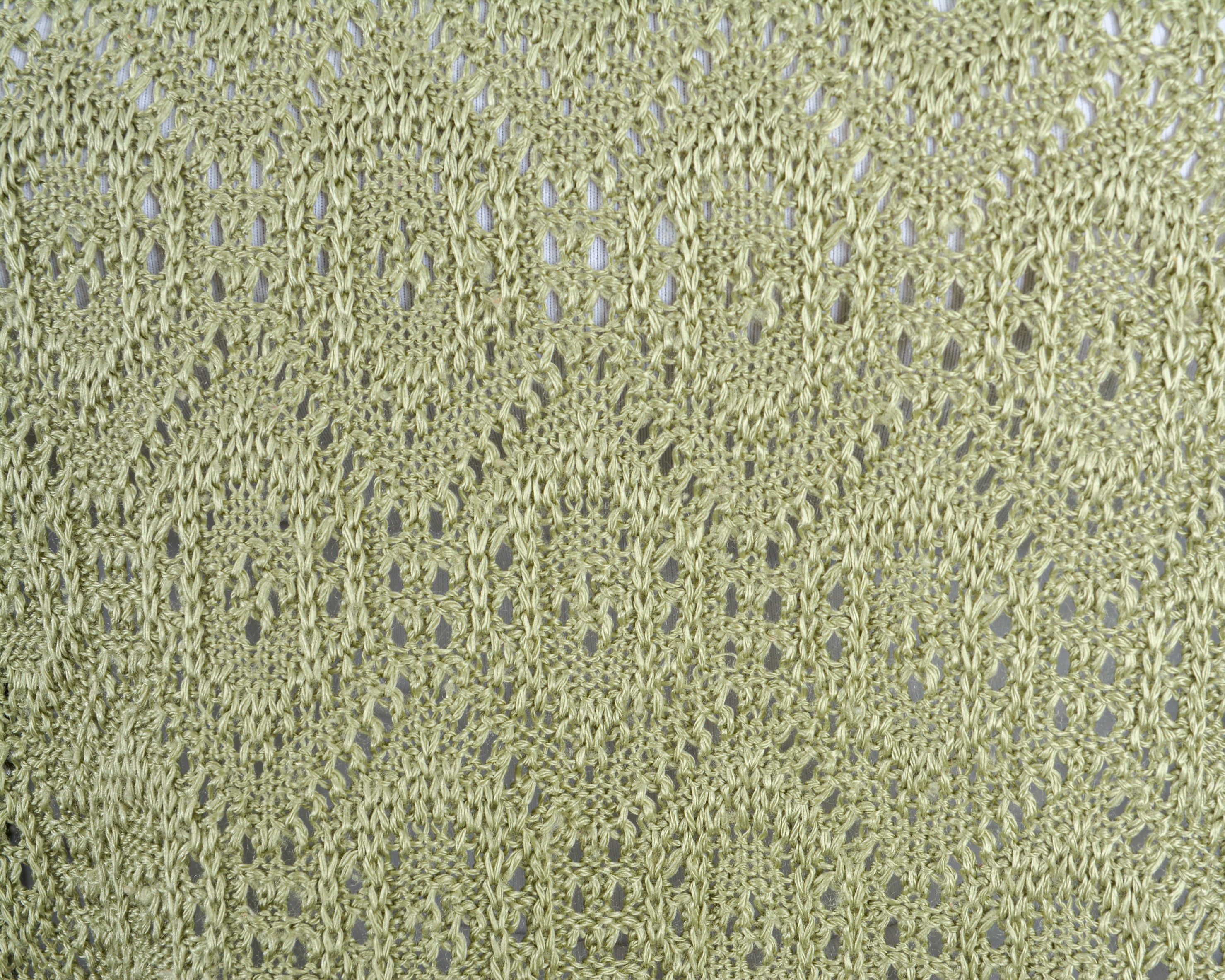 Other × Vintage Knit Crochet Pullover Sweater V-Neck Jumper Over Shirt Top Size XL / US 12-14 / IT 48-50 - 5 Thumbnail