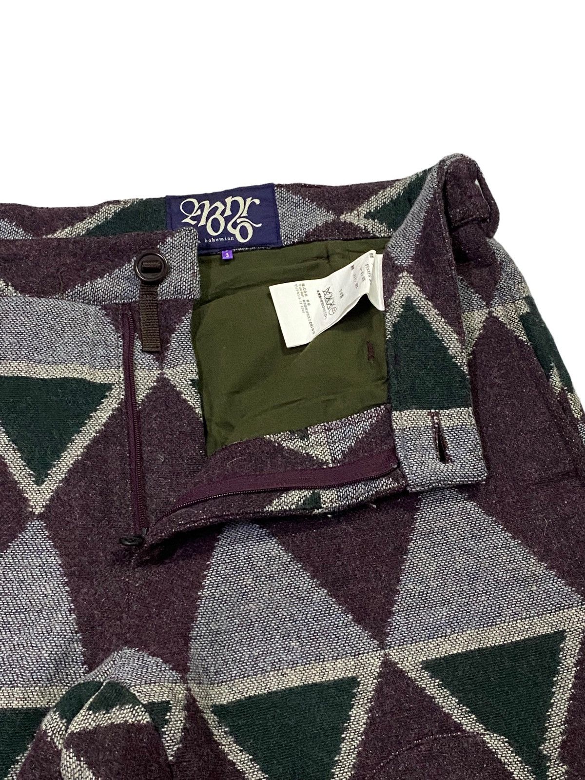Other Bohemian Cropped Pants Wool Knee Patch Design Size US 34 / EU 50 - 16 Thumbnail