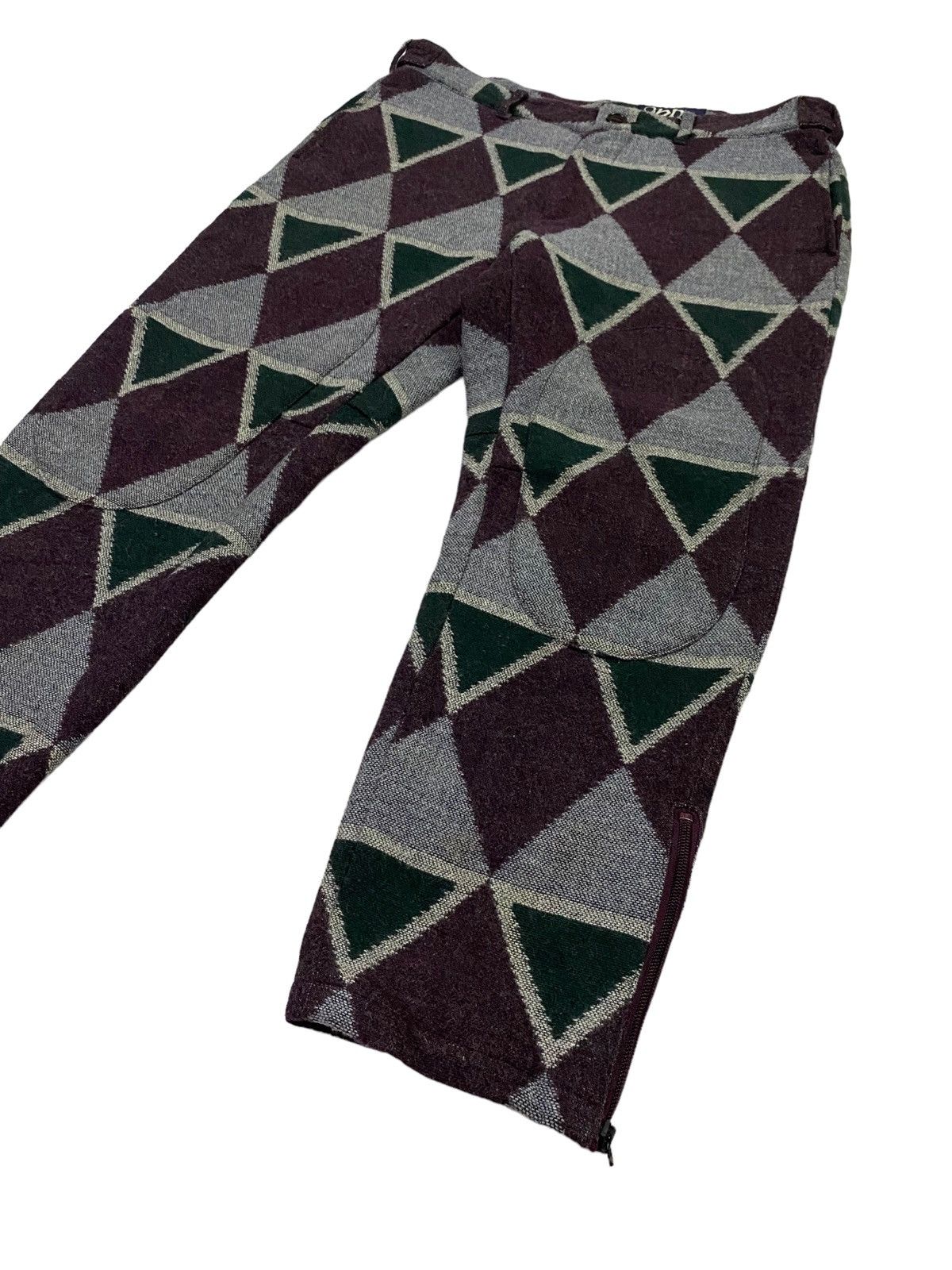 Other Bohemian Cropped Pants Wool Knee Patch Design Size US 34 / EU 50 - 24 Thumbnail
