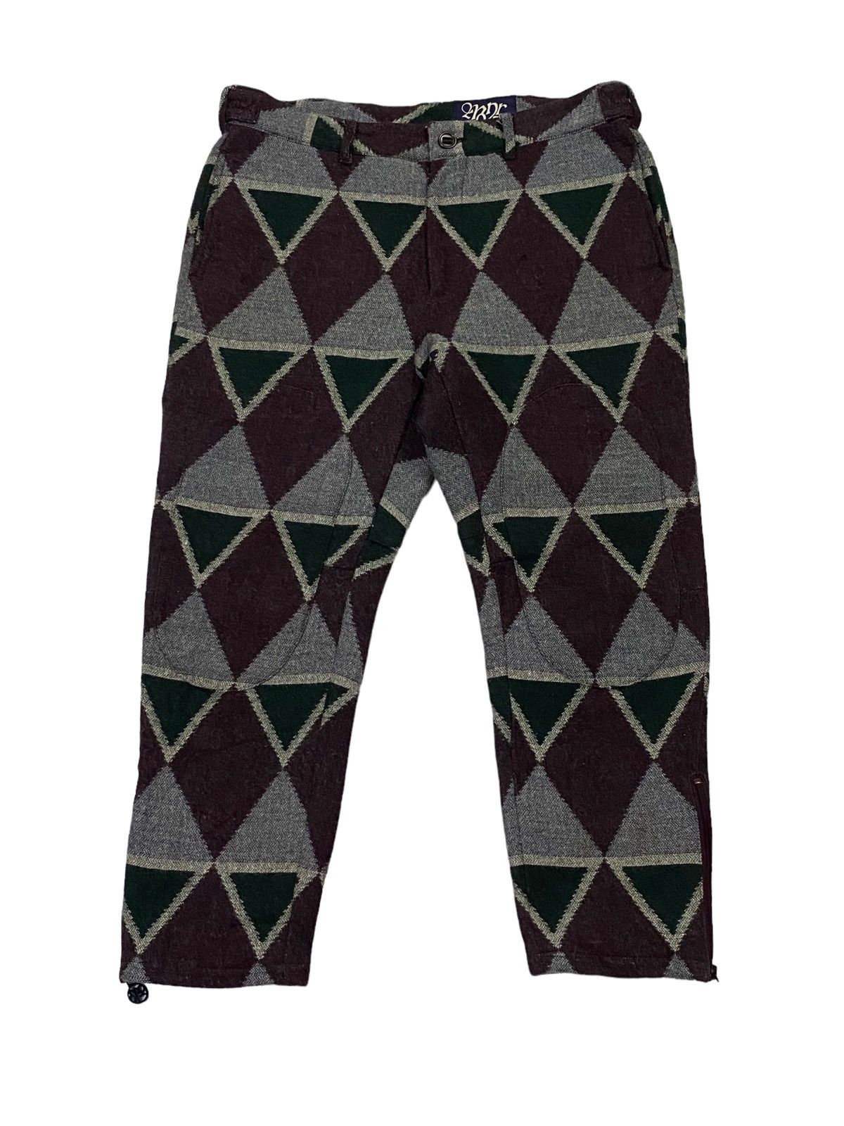 Other Bohemian Cropped Pants Wool Knee Patch Design Size US 34 / EU 50 - 2 Thumbnail