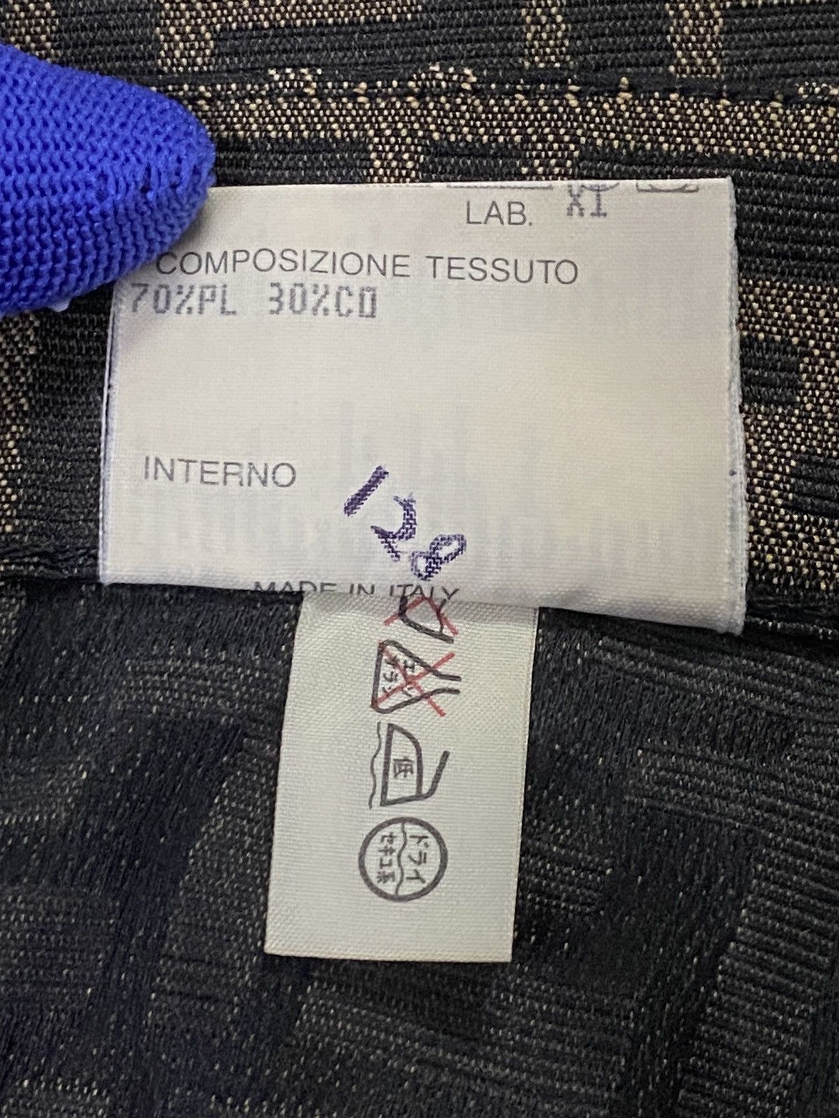 Fendi Rare‼️Vintage FENDI Monogram Double Waist Skits Jeans Size 24" / US 00 / IT 34 - 11 Thumbnail