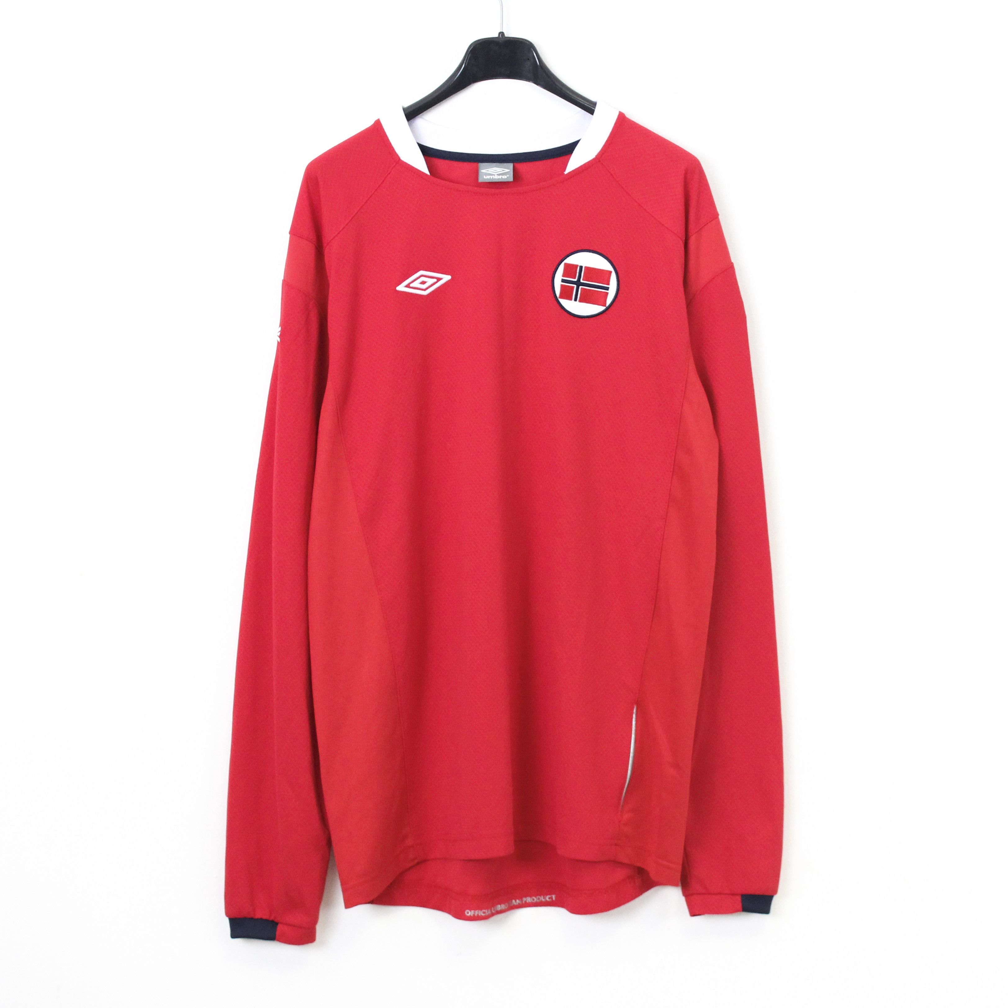 Umbro × Vintage Norway M Football Home Long Sleeved Jersey Shirt 2010 2011 Size US M / EU 48-50 / 2 - 1 Thumbnail