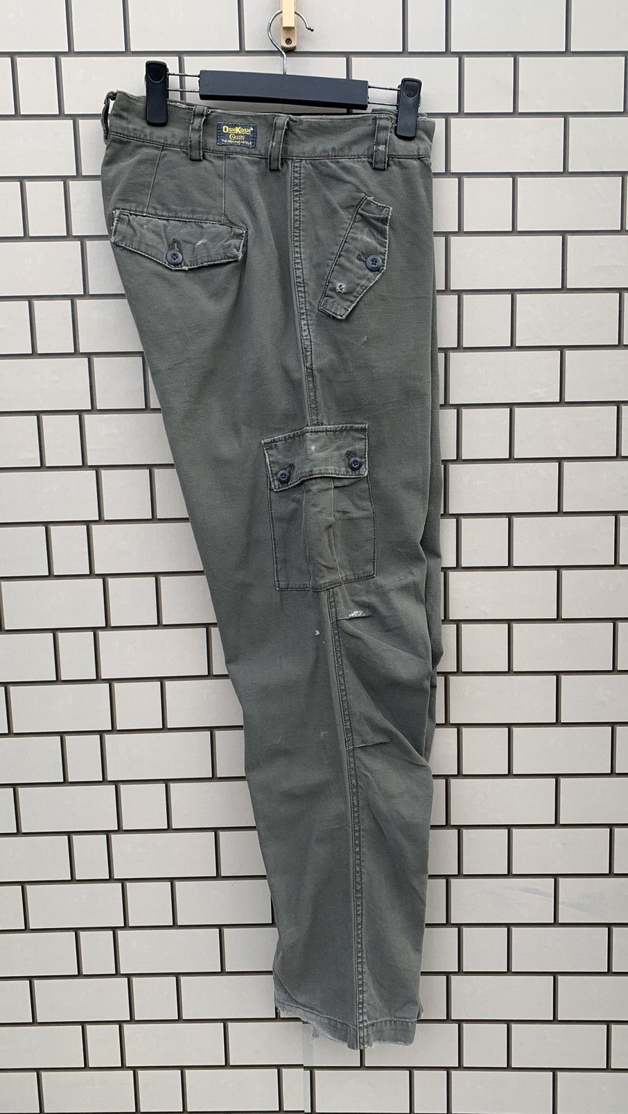 Oshkosh × Vintage Vintage Oshkosh Cargo Pants Army Design Size US 33 - 2 Thumbnail