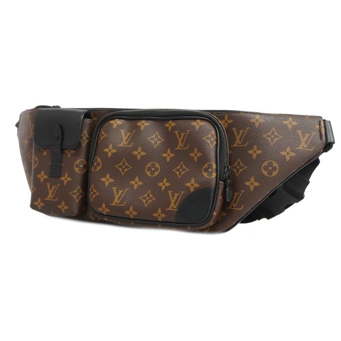 LOUIS VUITTON bam bag M45337 Christopher Bum Bag Monogram macacer Brow –