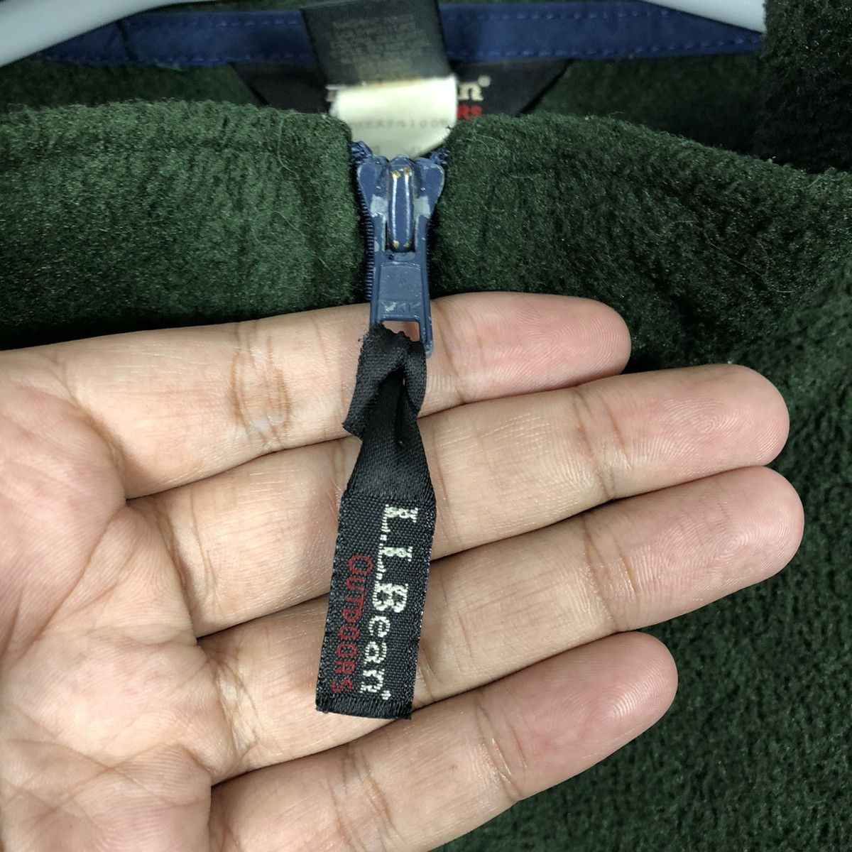 L.L. Bean × Vintage 🔥Rare🔥L.L. Bean Outdoor Fleece Zipper Jacket Size US S / EU 44-46 / 1 - 9 Thumbnail