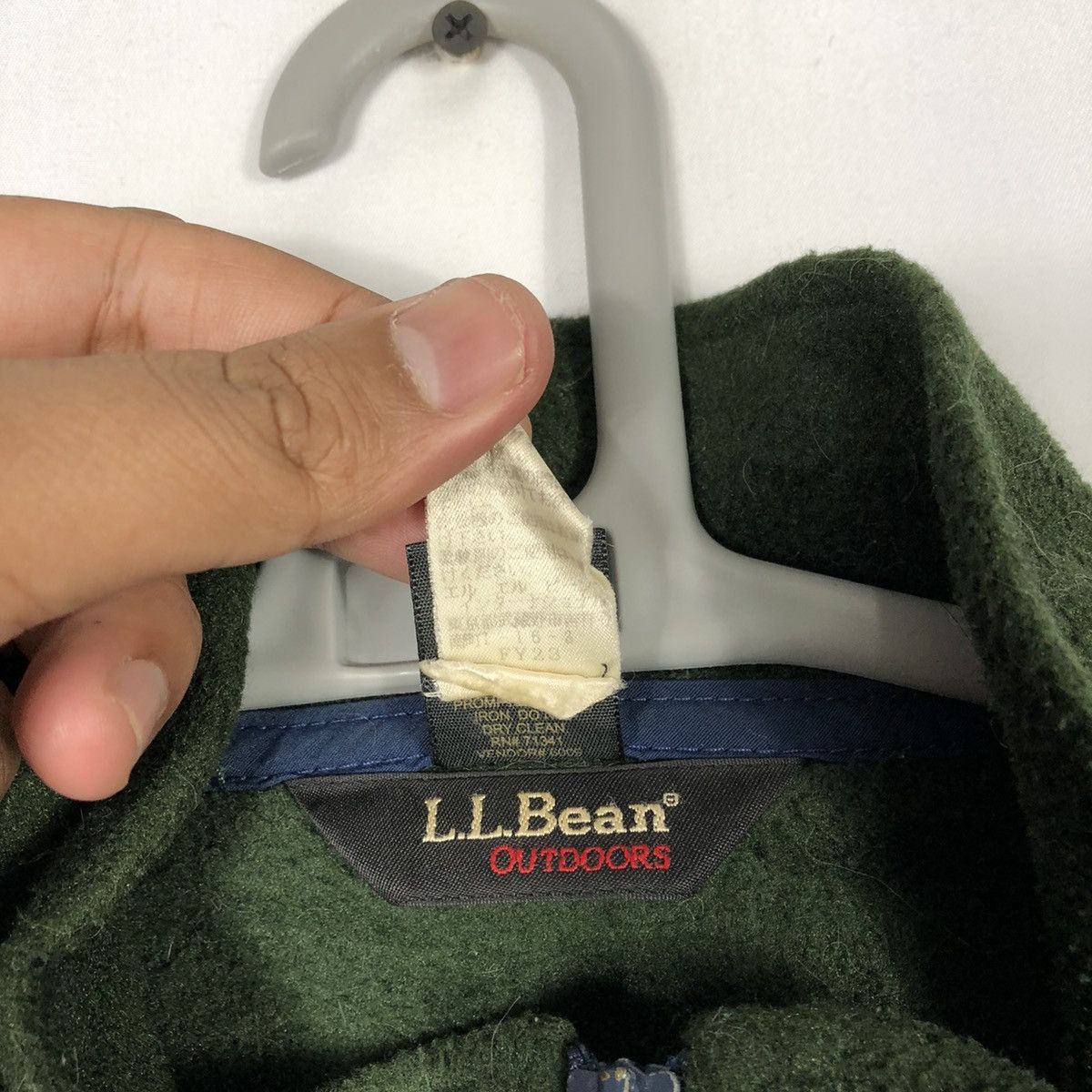 L.L. Bean × Vintage 🔥Rare🔥L.L. Bean Outdoor Fleece Zipper Jacket Size US S / EU 44-46 / 1 - 11 Thumbnail