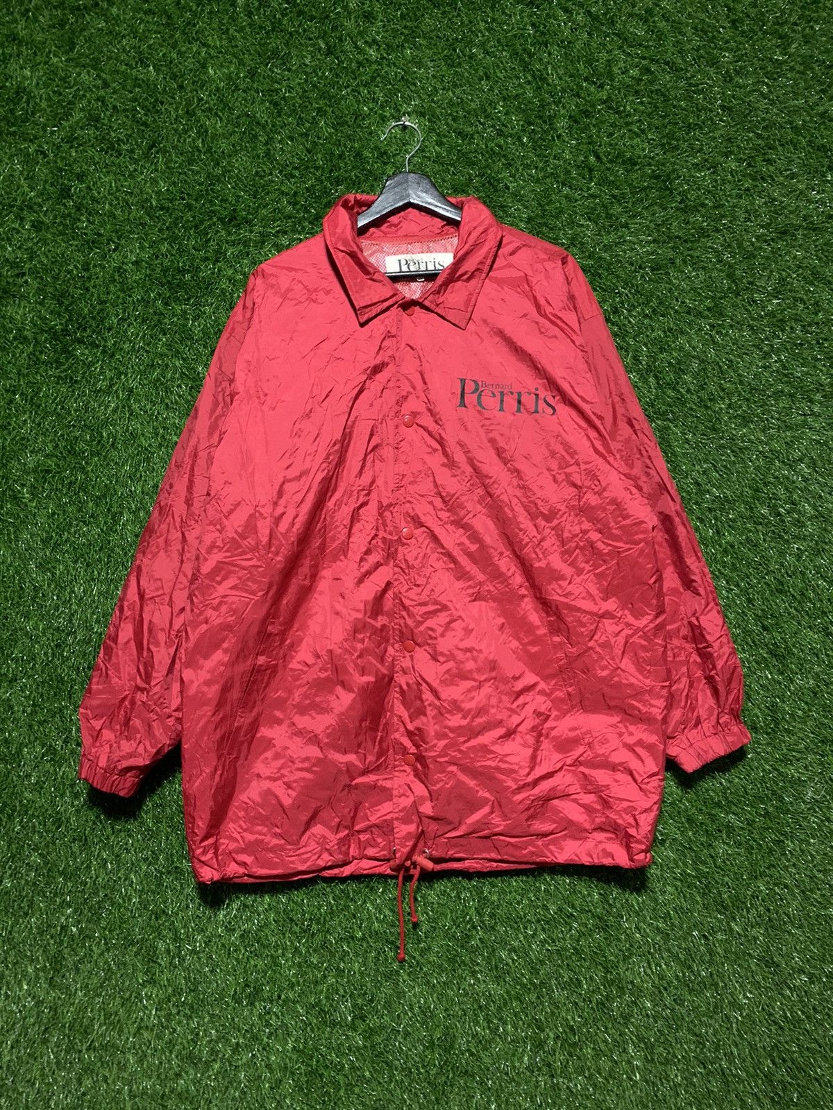 Vintage Vintage Bernard Perris Nylon Coach Jacket Size US L / EU 52-54 / 3 - 2 Thumbnail