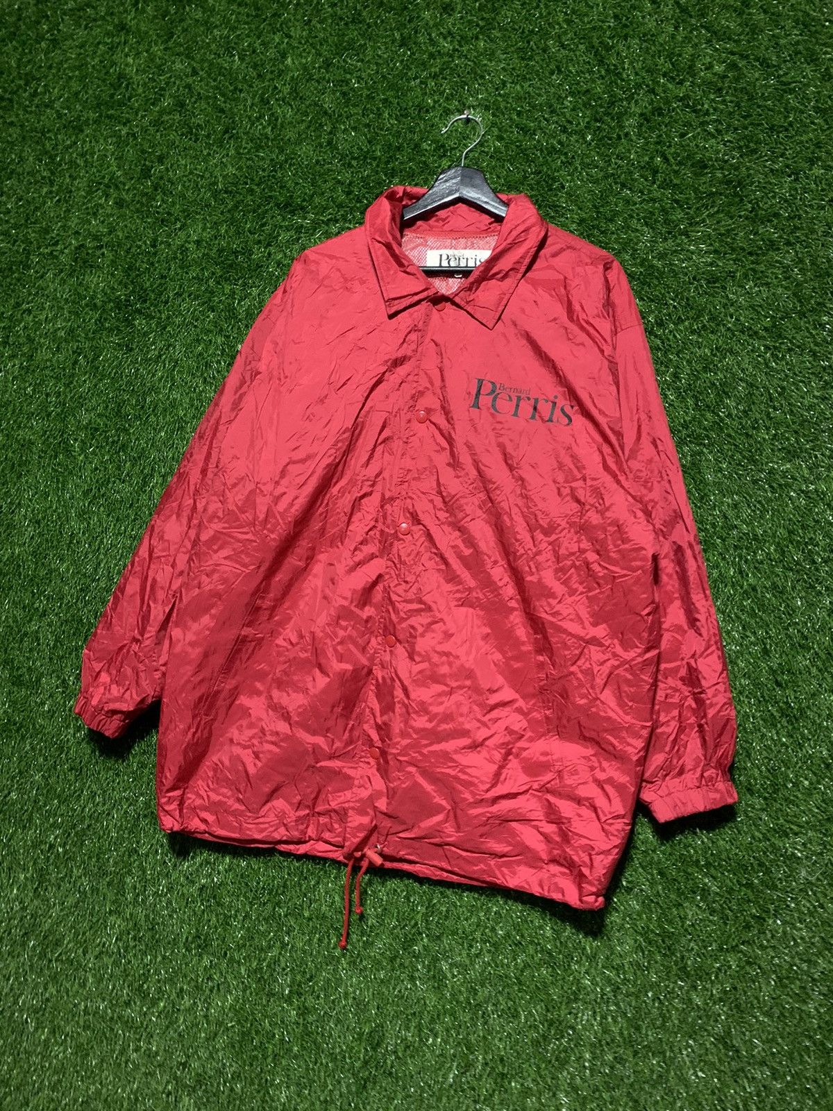 Vintage Vintage Bernard Perris Nylon Coach Jacket Size US L / EU 52-54 / 3 - 3 Thumbnail