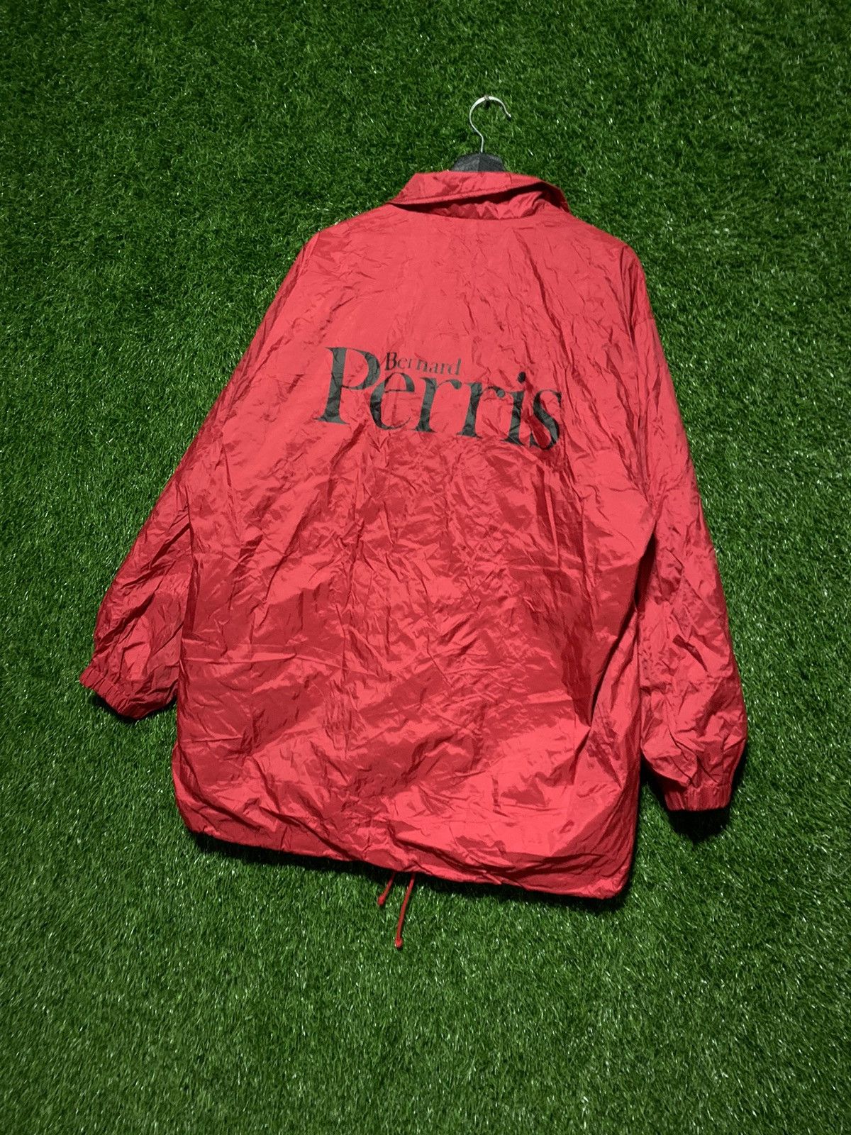 Vintage Vintage Bernard Perris Nylon Coach Jacket Size US L / EU 52-54 / 3 - 5 Thumbnail