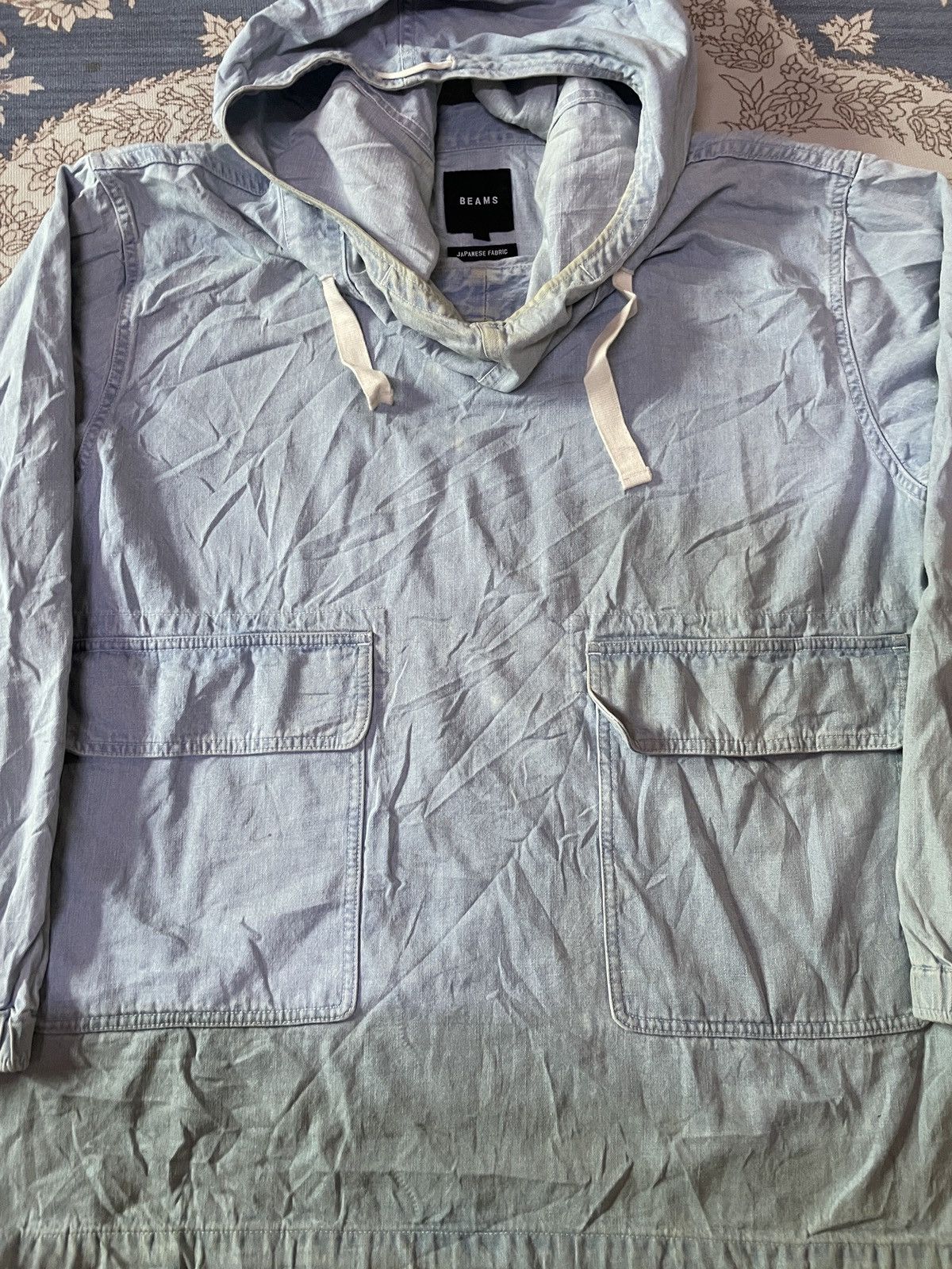 Beams Plus Archival Clothing Beams Japan Fabric Pullover Anorak hooded Size US L / EU 52-54 / 3 - 6 Thumbnail