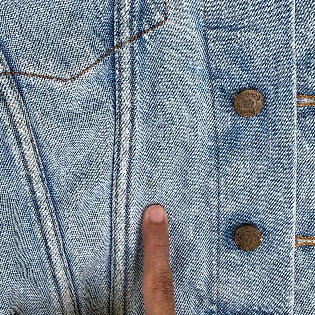 Armani × Giorgio Armani Armani Denim Jacket Size US XS / EU 42 / 0 - 9 Thumbnail