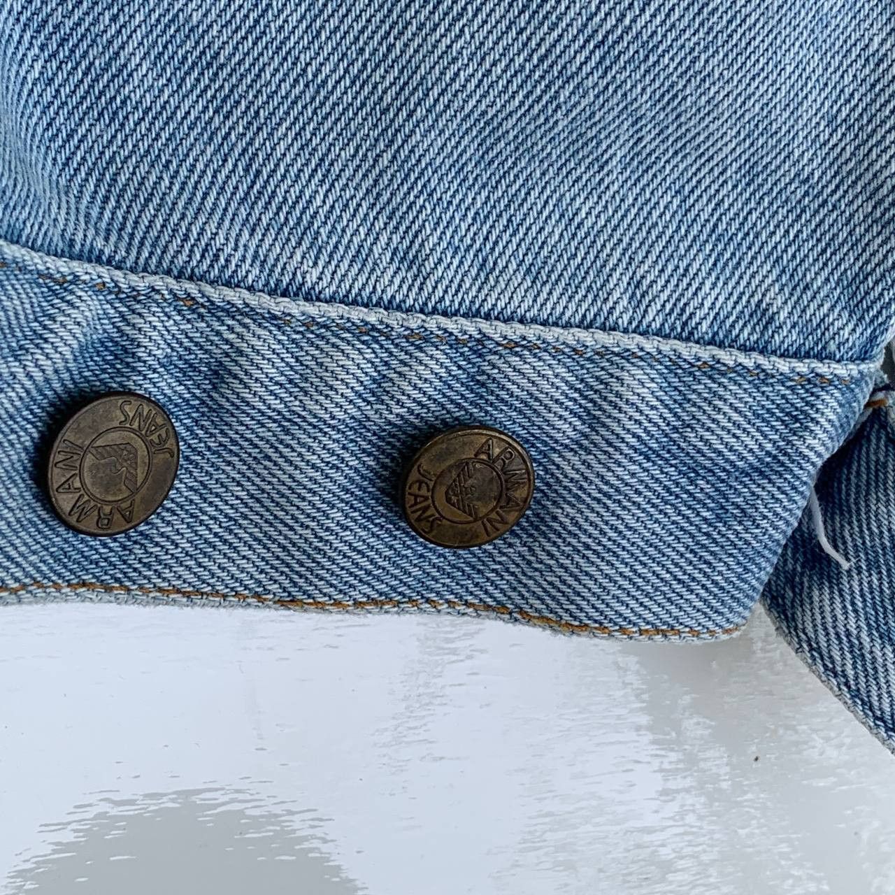 Armani × Giorgio Armani Armani Denim Jacket Size US XS / EU 42 / 0 - 6 Thumbnail