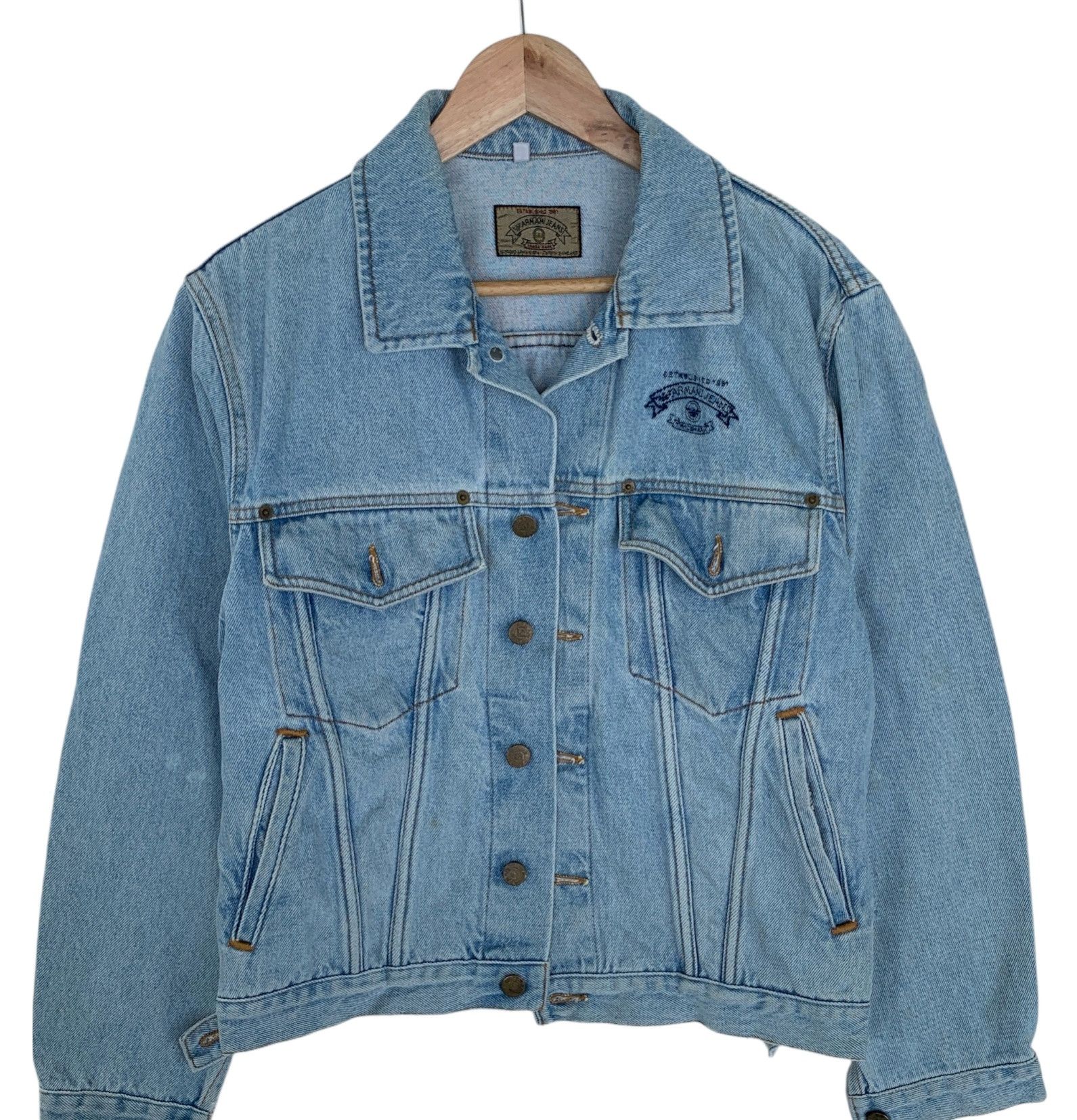 Armani × Giorgio Armani Armani Denim Jacket Size US XS / EU 42 / 0 - 1 Thumbnail