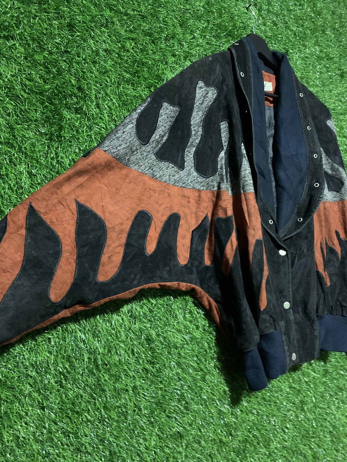 Other Vintage Boohee Suede Avant Garde Windcoat Size US L / EU 52-54 / 3 - 8 Thumbnail